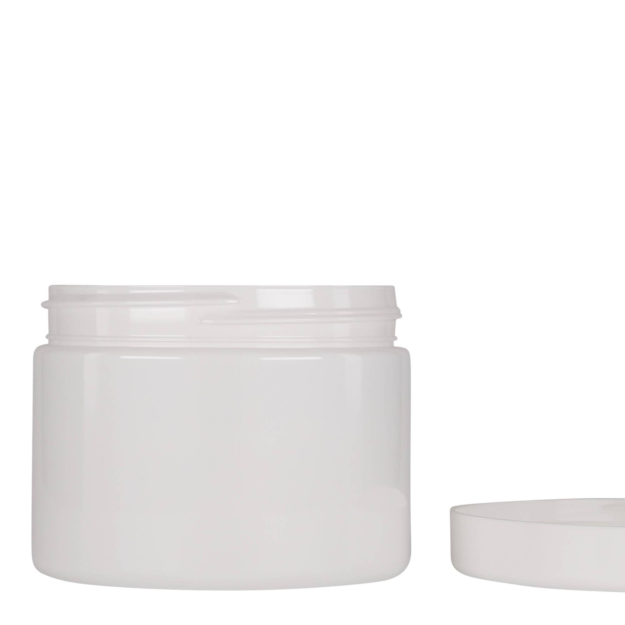 500 ml barattolo in PET 'Isabella', bianco, bocca: 100/400 500 ml barattolo in PET 'Isabella', bianco, bocca: 100/400