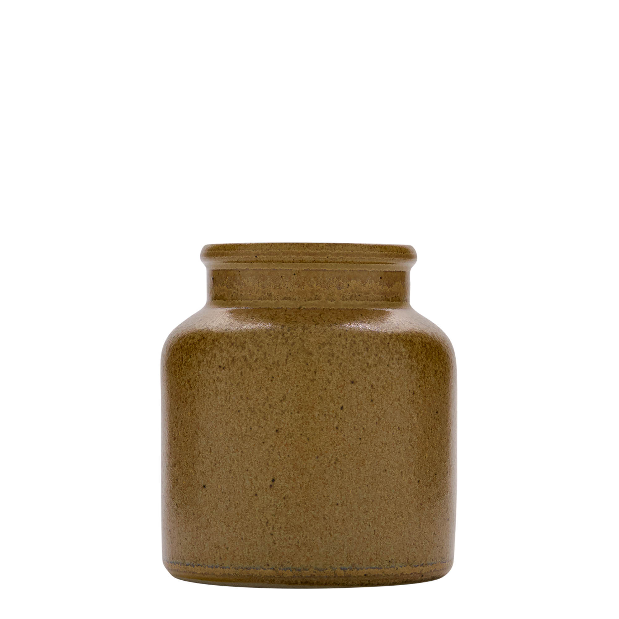 270 ml vaso in gres, ceramica, marrone-cristallo, bocca: coperchio a calotta 270 ml vaso in gres, ceramica, marrone-cristallo, bocca: coperchio a calotta