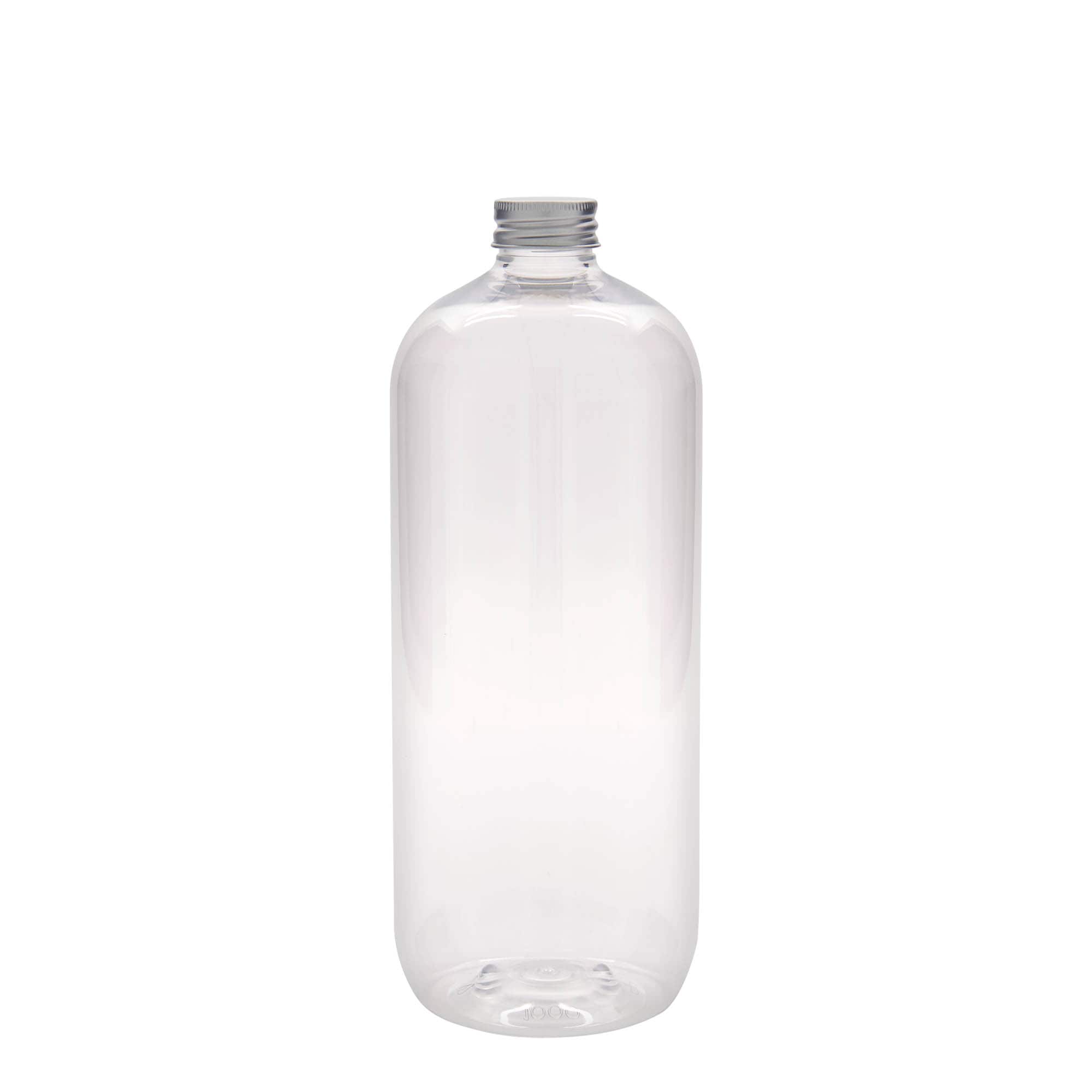 Bottiglia PET da 1.000 ml 'Boston', plastica, bocca: 28/410