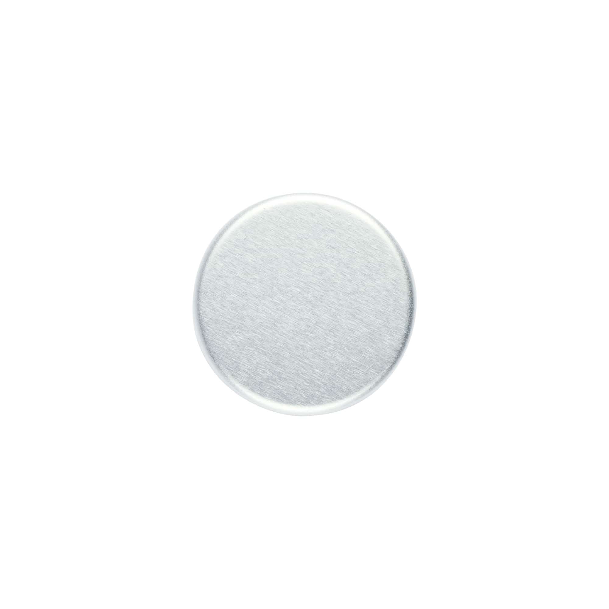 Chiusura a vite, metallo, argento, per bocca: GPI 28/400 Chiusura a vite, metallo, argento, per bocca: GPI 28/400