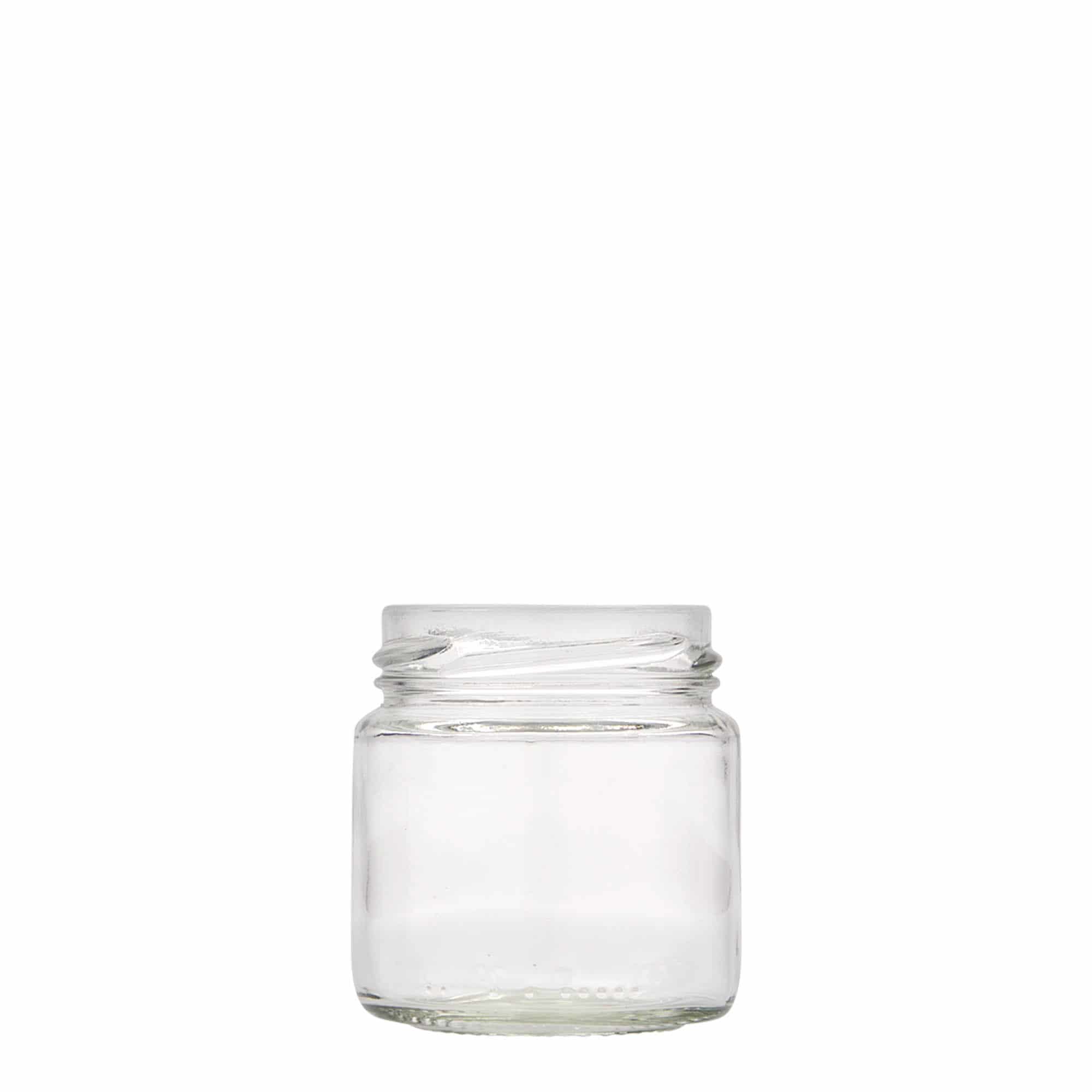 106 ml Vasetto cilindrico, vetro, imboccatura: Twist-Off (TO 53) 106 ml Vasetto cilindrico, vetro, imboccatura: Twist-Off (TO 53)
