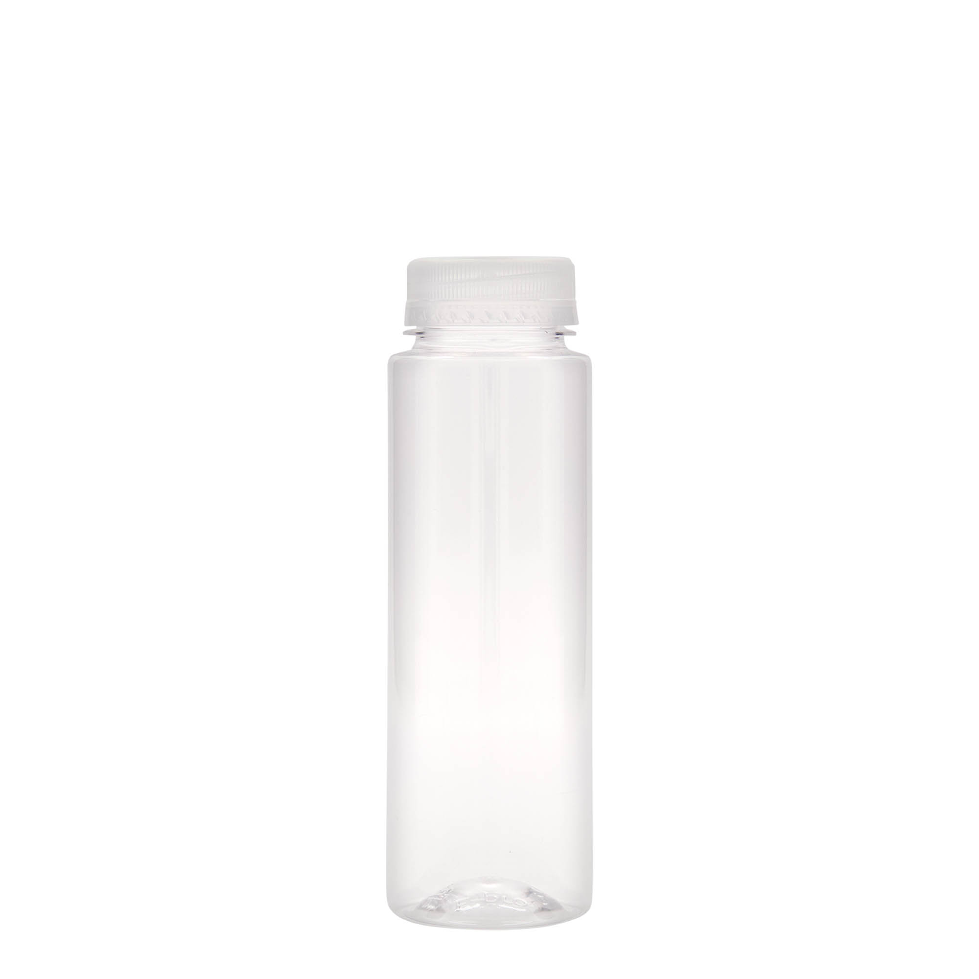 Bottiglia PET da 250 ml 'Everytime', plastica, bocca: 38 mm