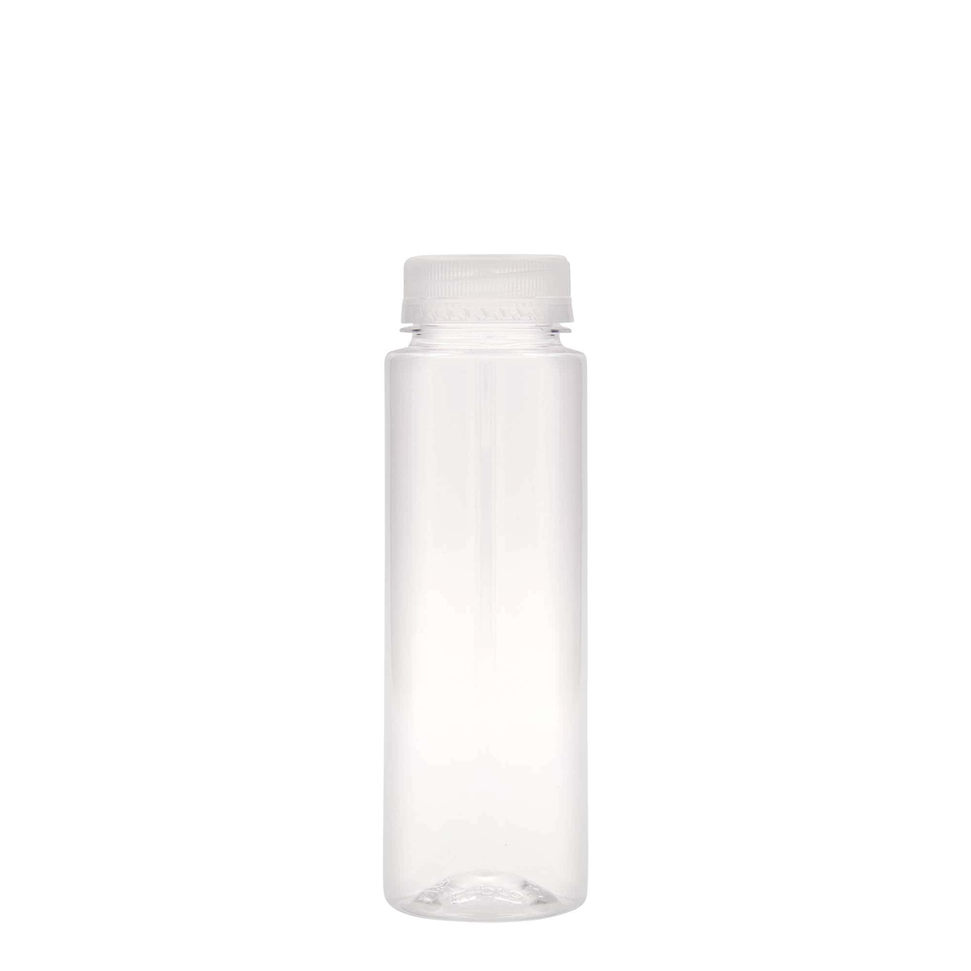 Bottiglia PET da 250 ml 'Everytime', plastica, bocca: 38 mm