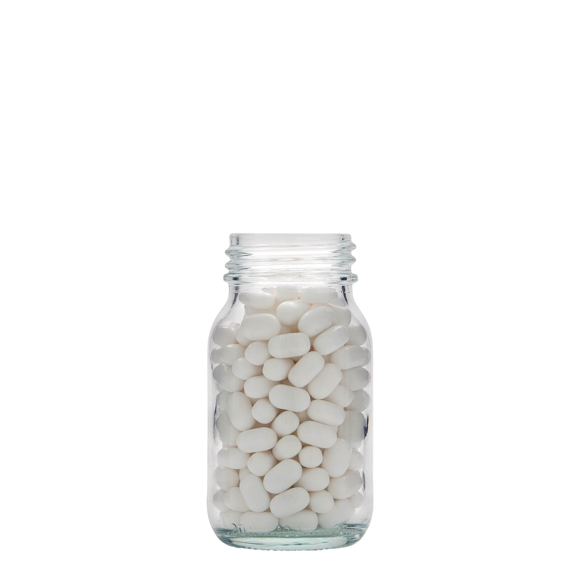 100 ml barattolo a collo largo, bocca: DIN 40