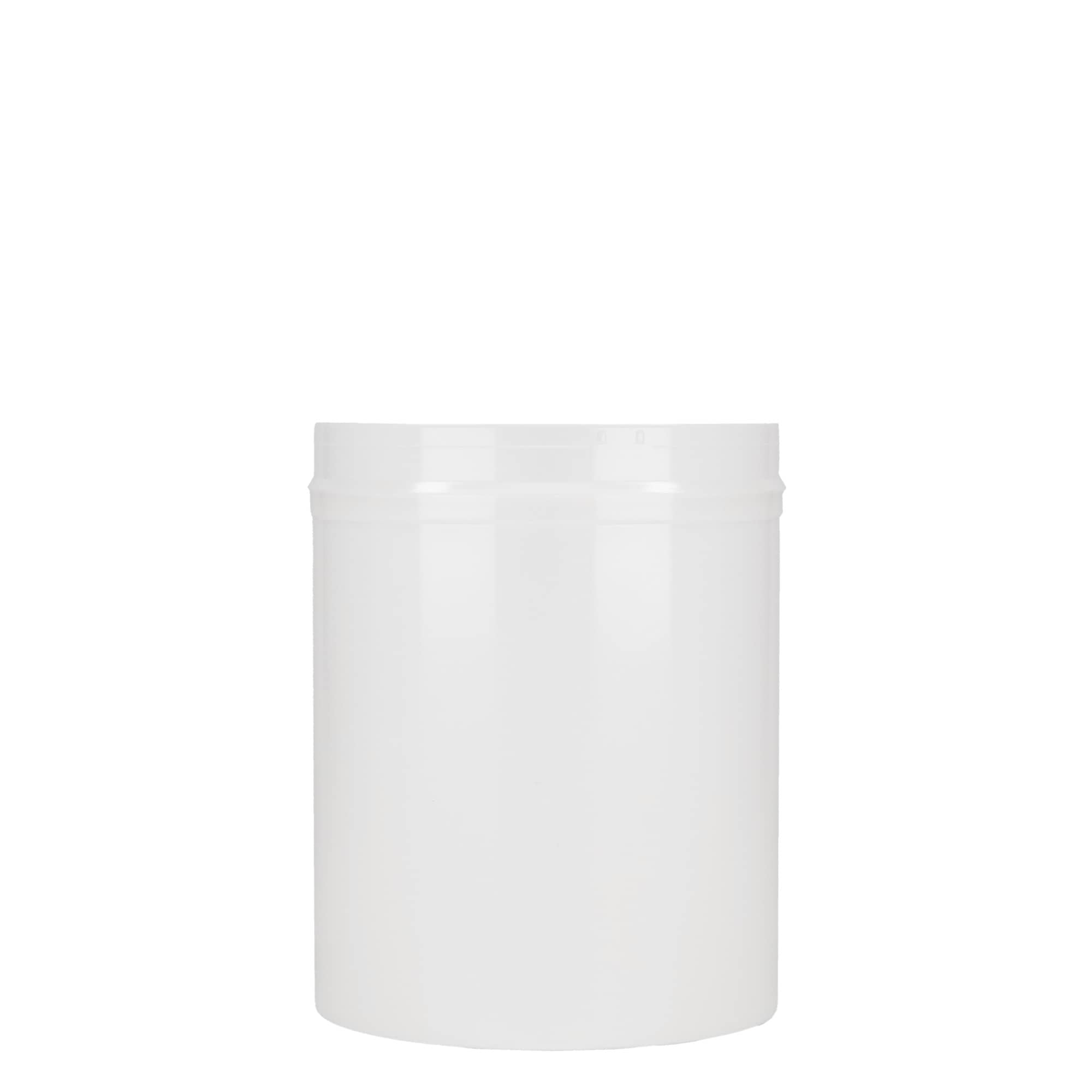 1.240 ml flacone dispenser 'Securibox', plastica PP, bianco, bocca: chiusura a vite