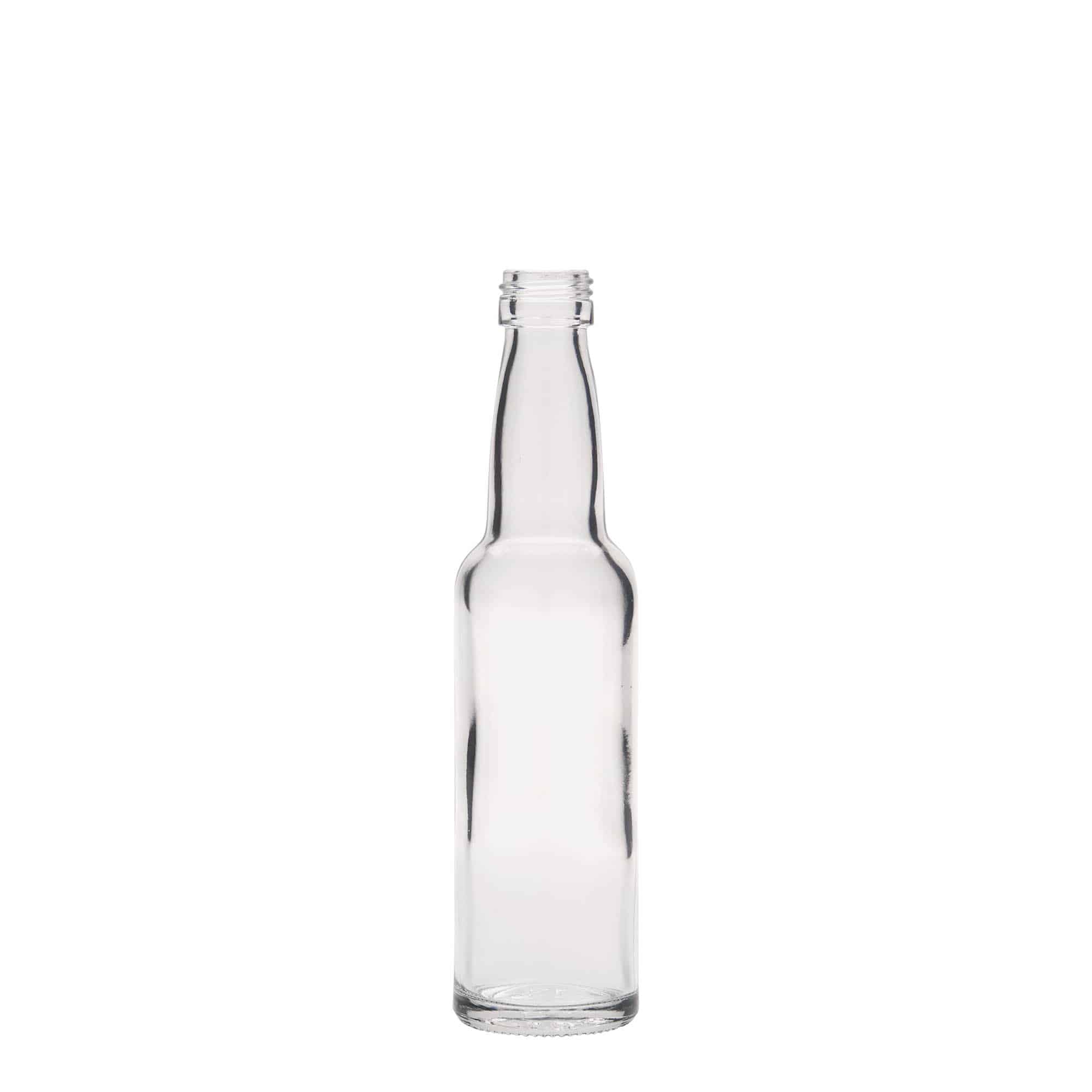 Bottiglia di vetro da 100 ml 'Proba', bocca: PP 22