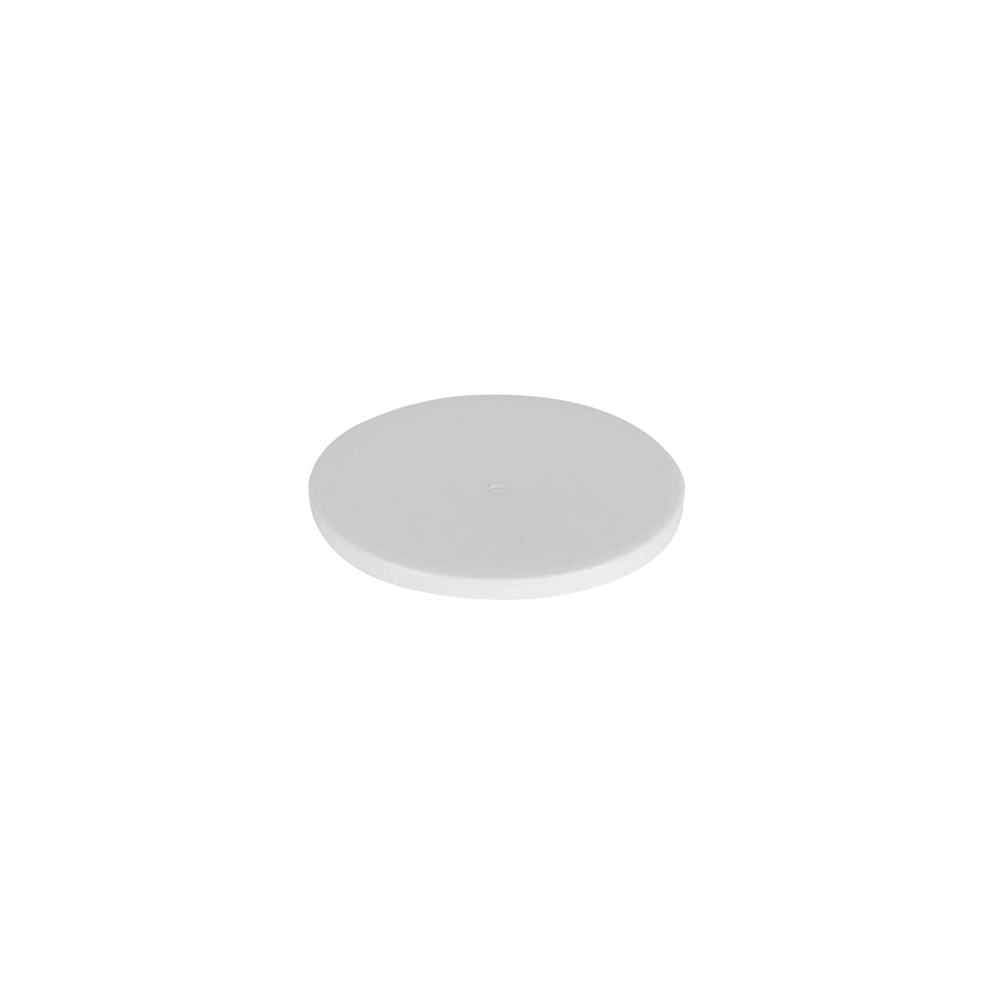 Disco di copertura per 15 ml 'Bianca', plastica PP, bianco