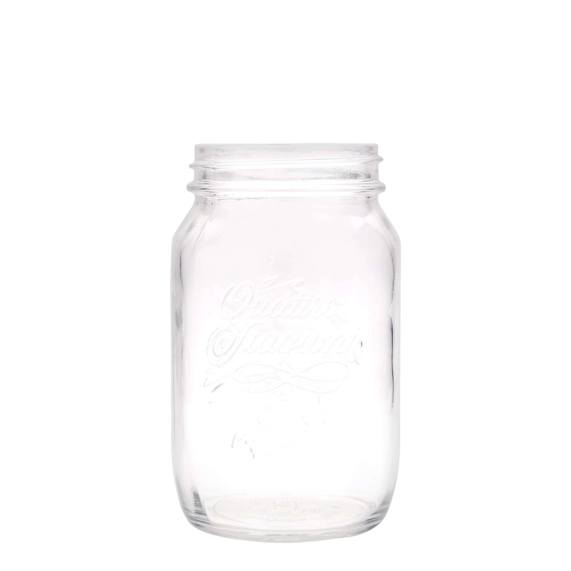 1.000 ml Vetro 'Quattro Stagioni', Bocca: Chiusura a vite