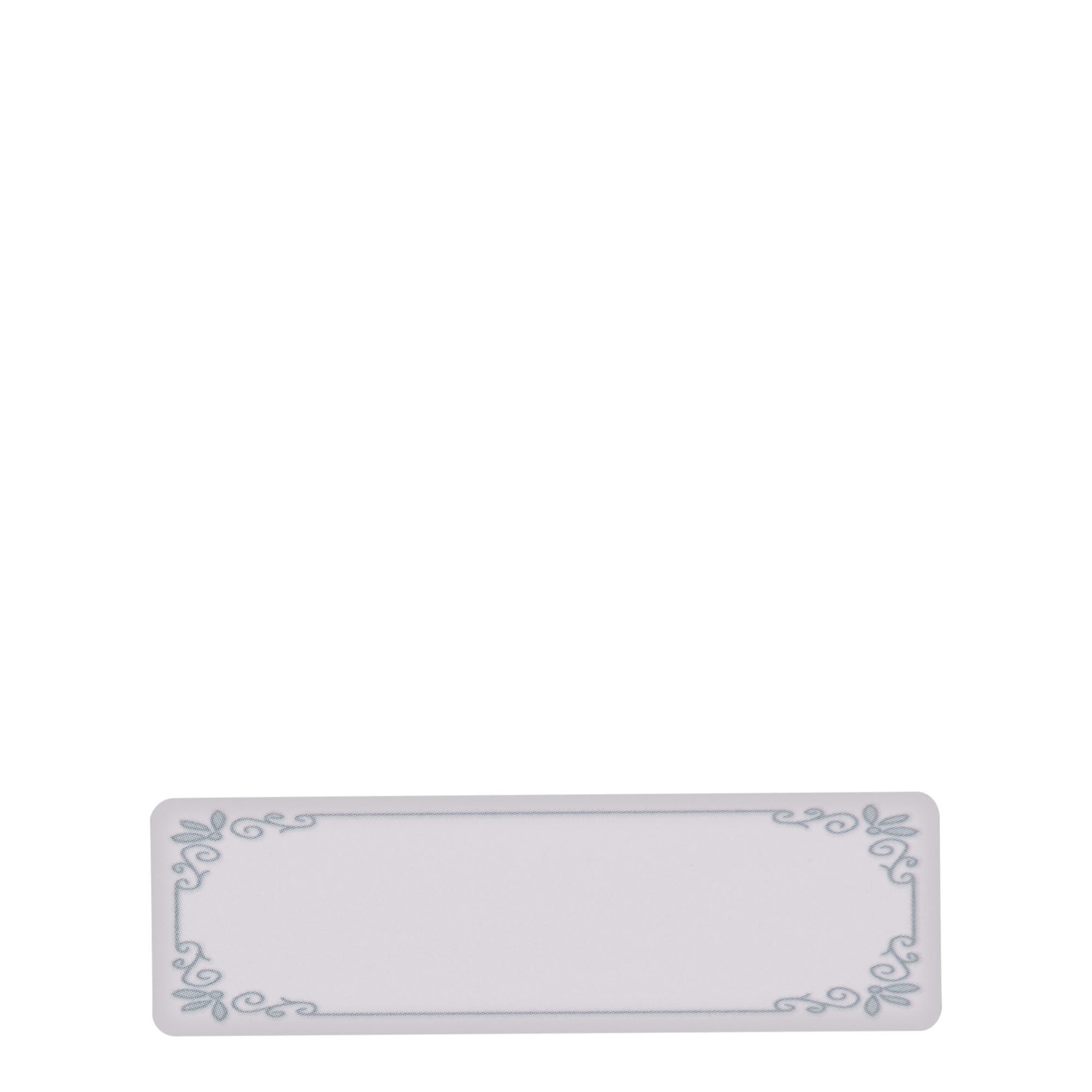 Zweckform Etichette 'Cornice Blu', rettangolari, carta, bianco-blu