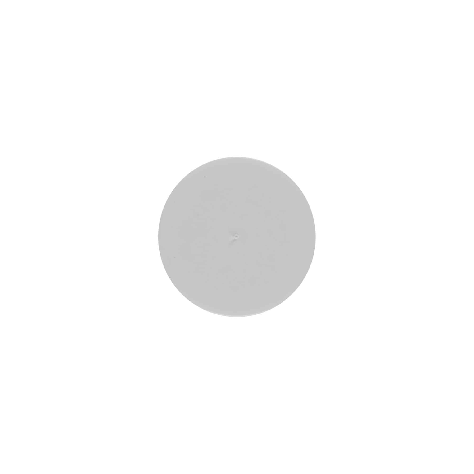 Disco di copertura per 5 ml 'Bianca', plastica PP, bianco