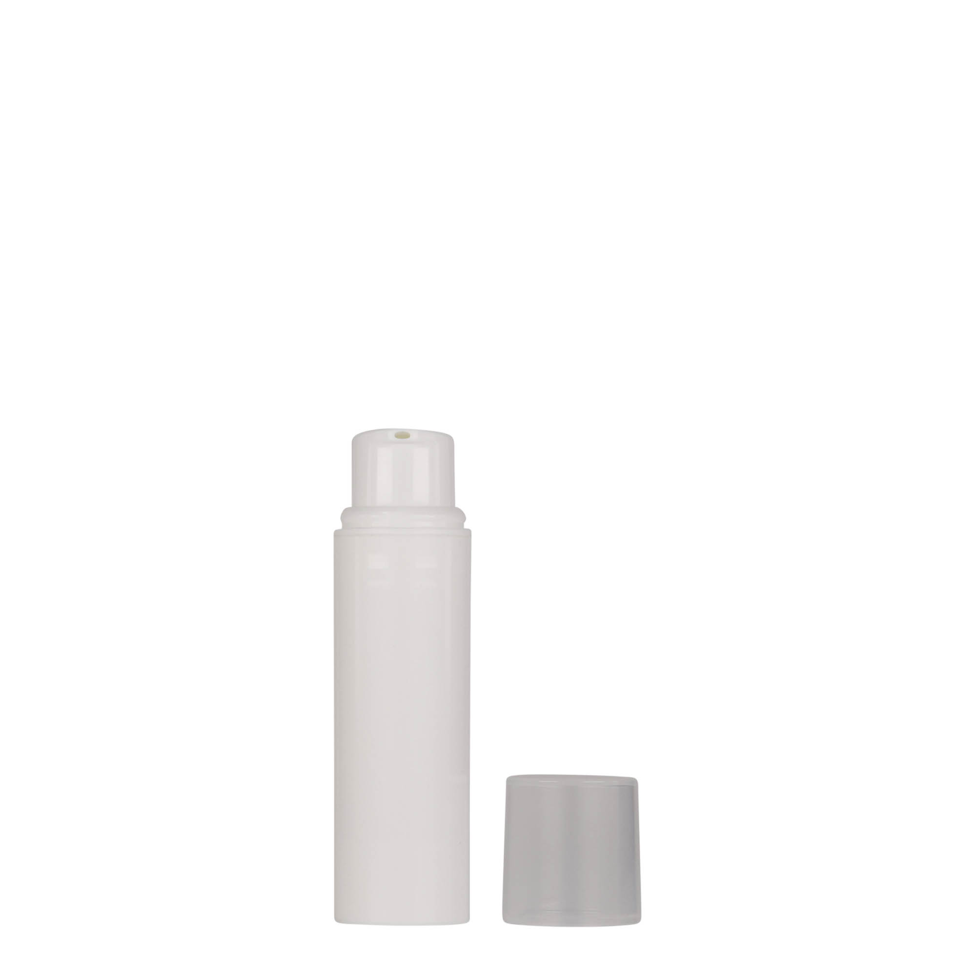 Dispenser Airless 10 ml 'Nano', plastica PP, bianco