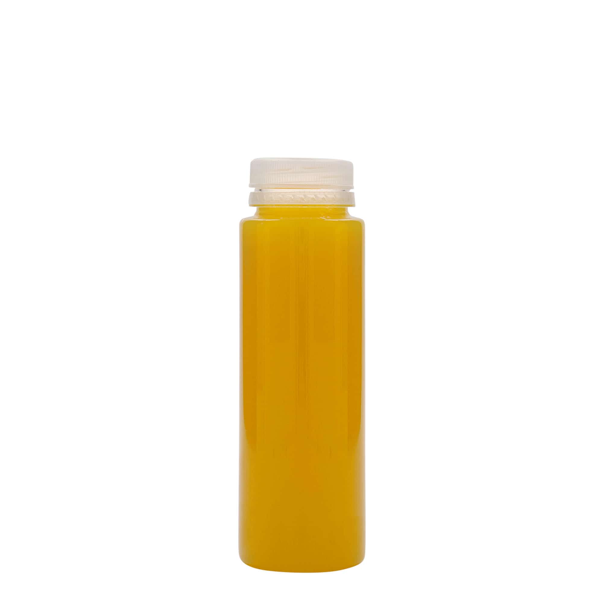 Bottiglia PET da 250 ml 'Everytime', plastica, bocca: 38 mm