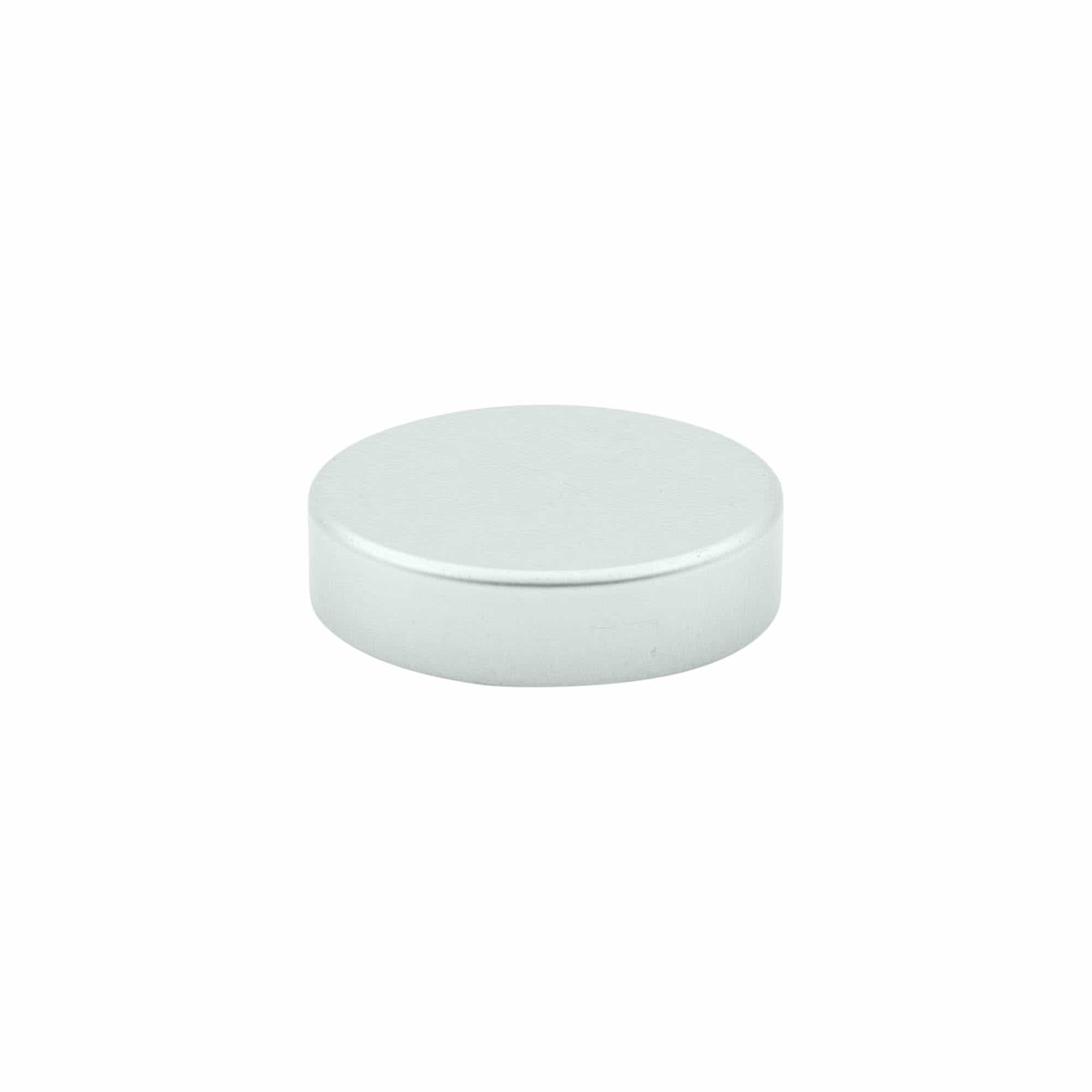 Tappo a vite, metallo, argento, per bocca: 38/400