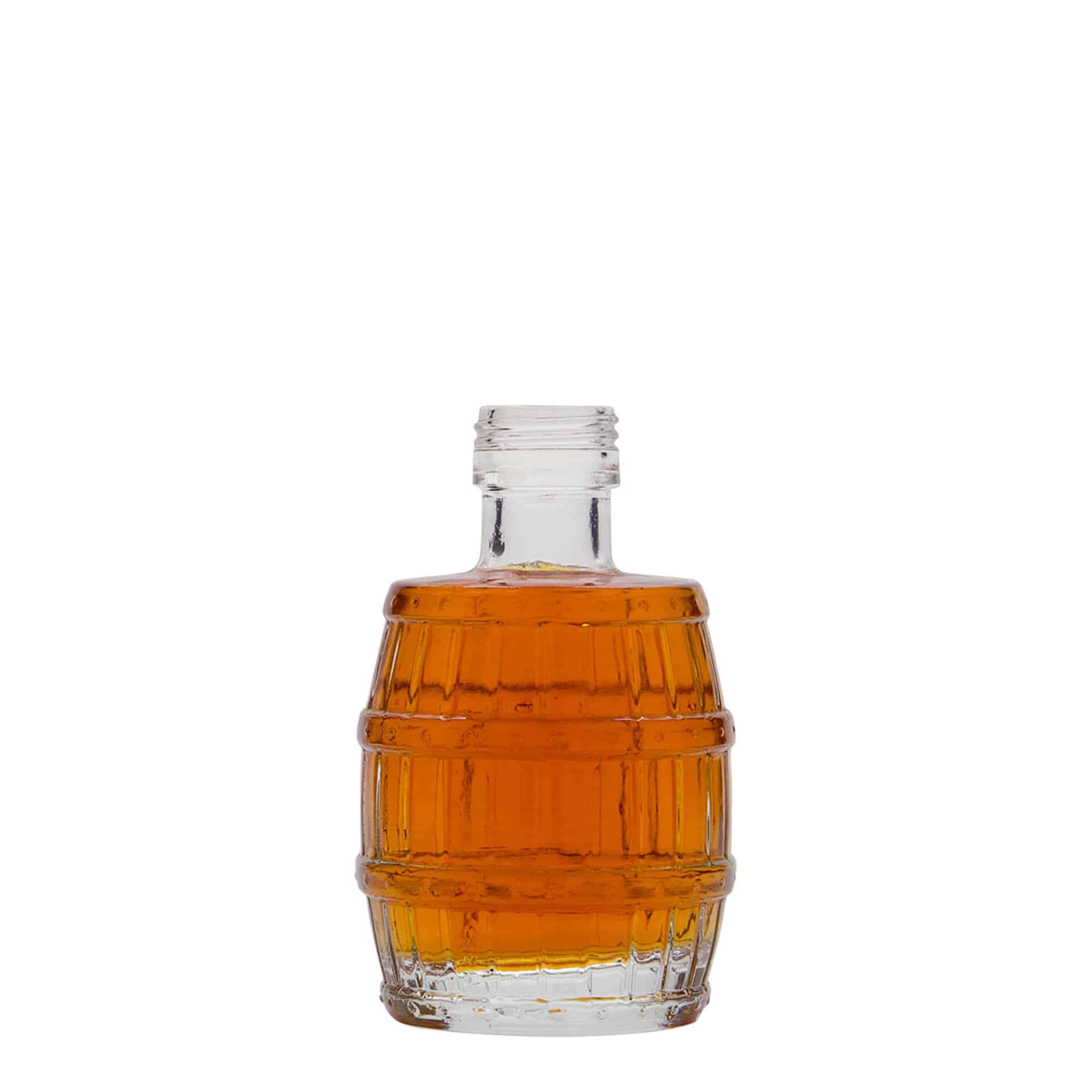 100 ml Bottiglia di vetro 'Fass', imboccatura: PP 28