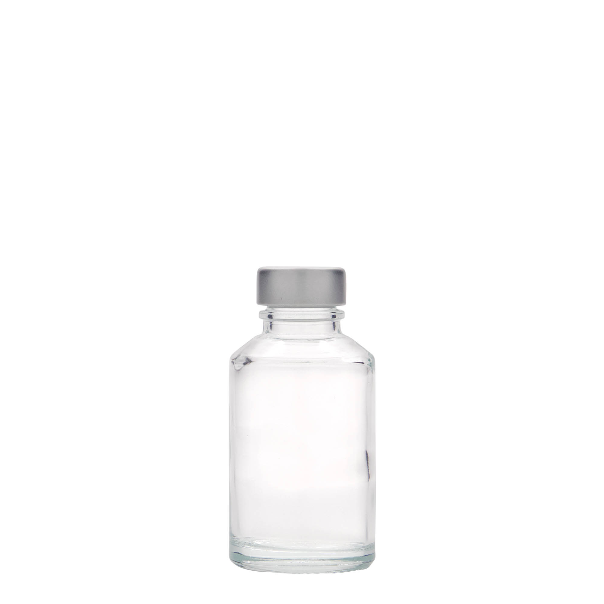Bottiglia di vetro da 50 ml 'Hella', bocca: GPI 22 Bottiglia di vetro da 50 ml 'Hella', bocca: GPI 22