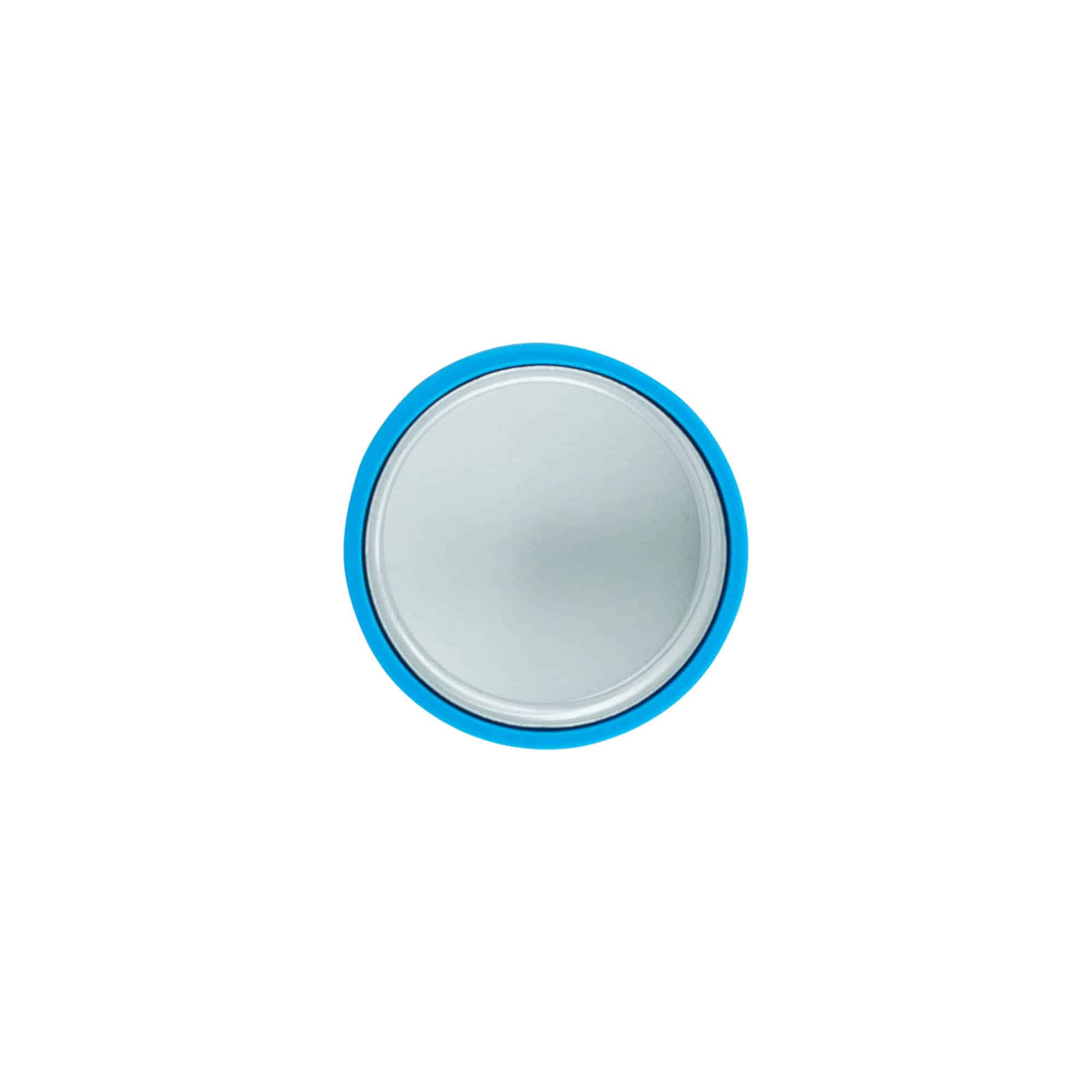 Tappo a vite, plastica ABS, blu acqua, per imboccatura: GPI 28/400