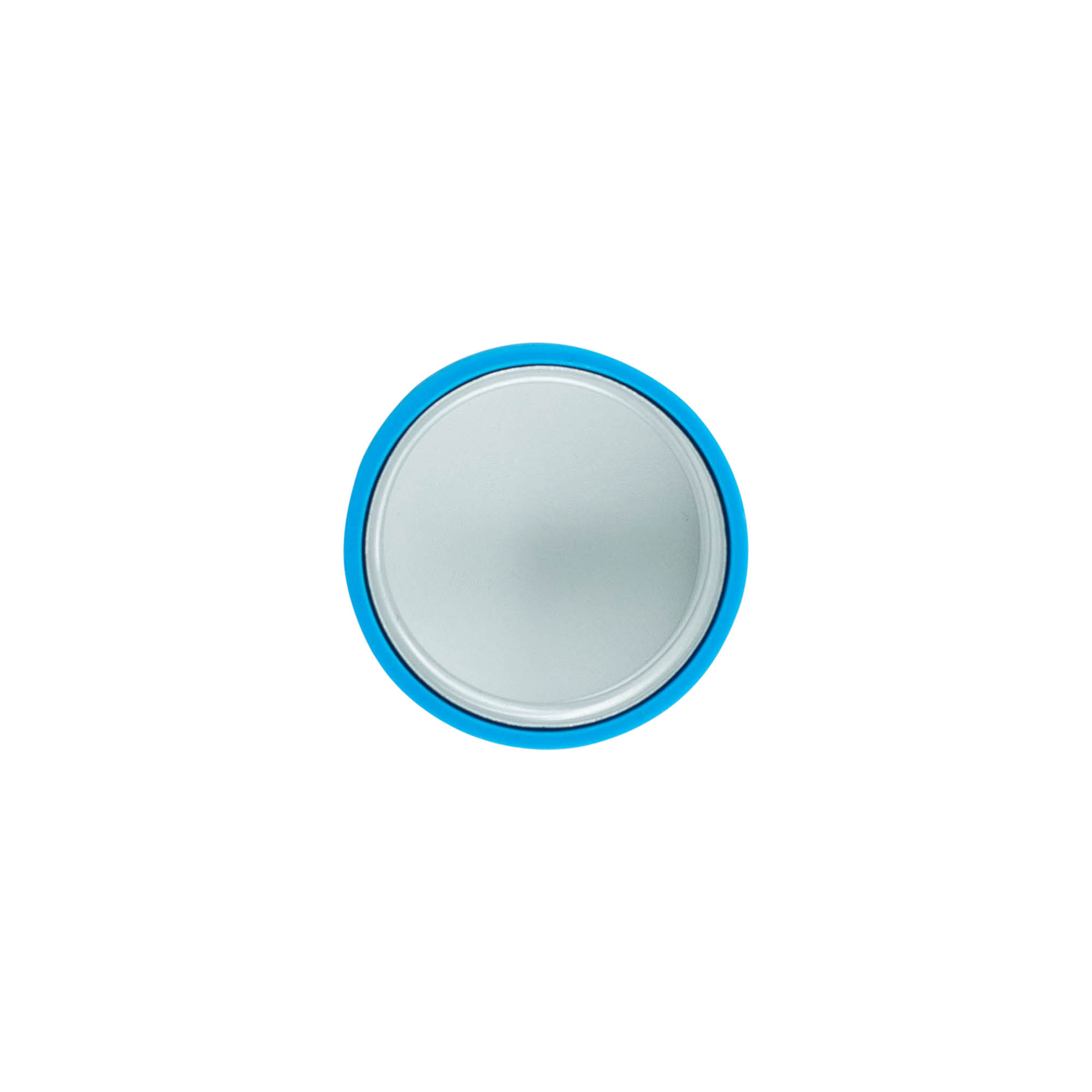 Tappo a vite, plastica ABS, azzurro acqua, per bocca: GPI 28/400 Tappo a vite, plastica ABS, azzurro acqua, per bocca: GPI 28/400