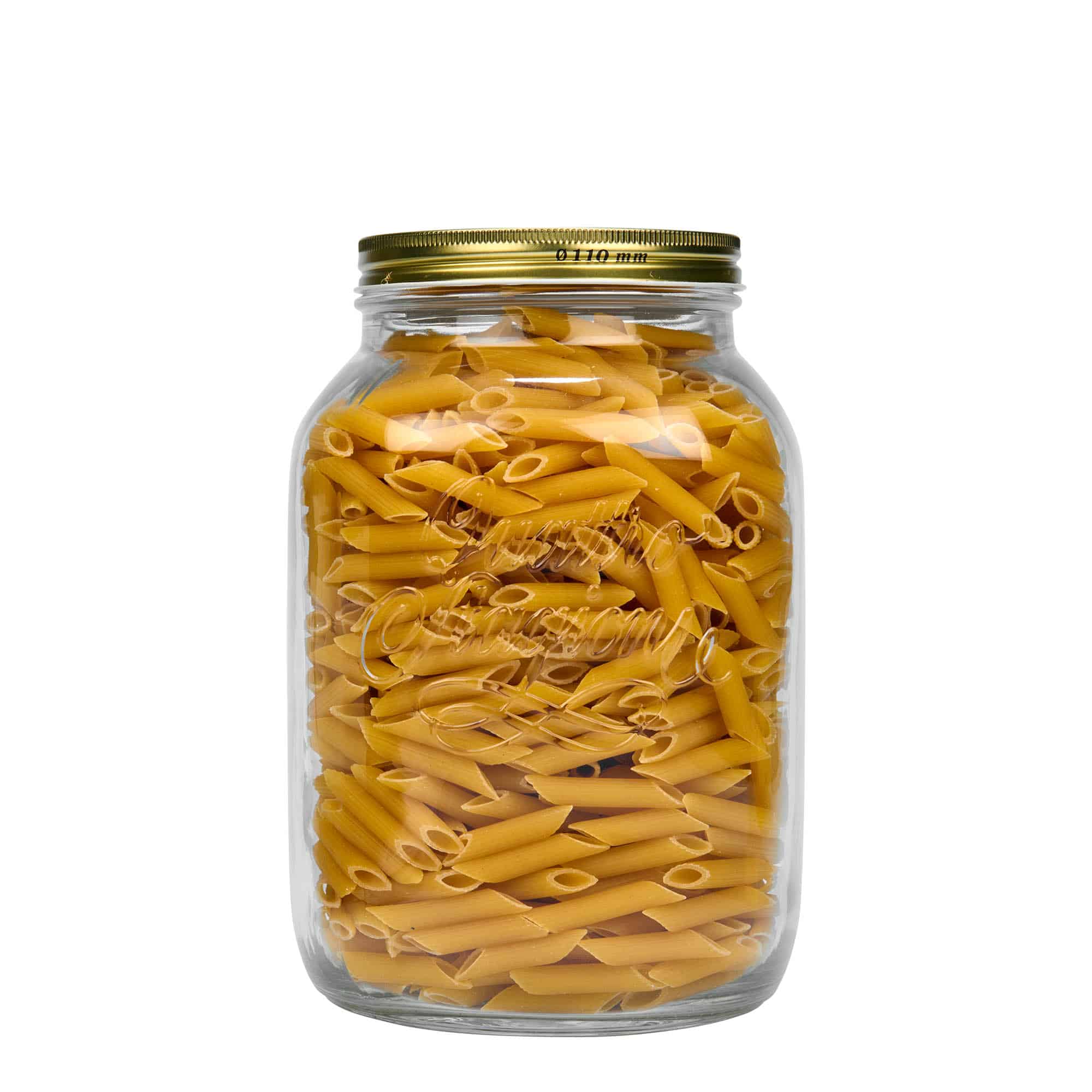 3.000 ml Vetro 'Quattro Stagioni', Bocca: Chiusura a vite