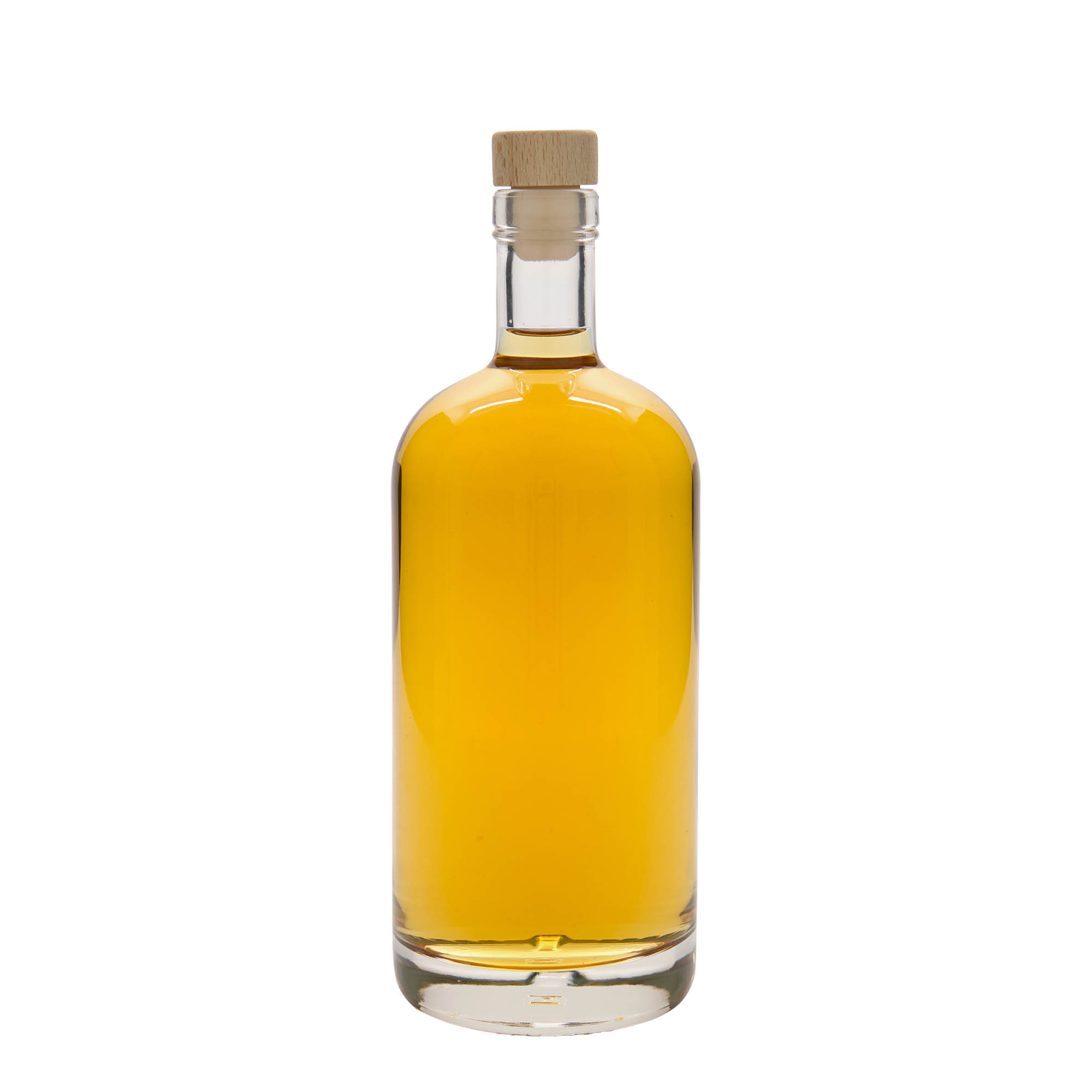 Bottiglia di vetro da 700 ml 'Linea Uno', bocca: sughero Bottiglia di vetro da 700 ml 'Linea Uno', bocca: sughero