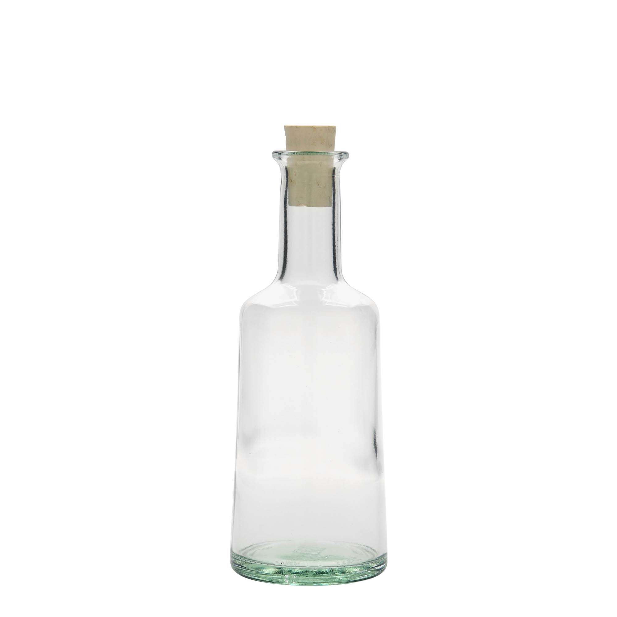 Bottiglia di vetro da 250 ml 'Christiano', bocca: tappo in sughero Bottiglia di vetro da 250 ml 'Christiano', bocca: tappo in sughero