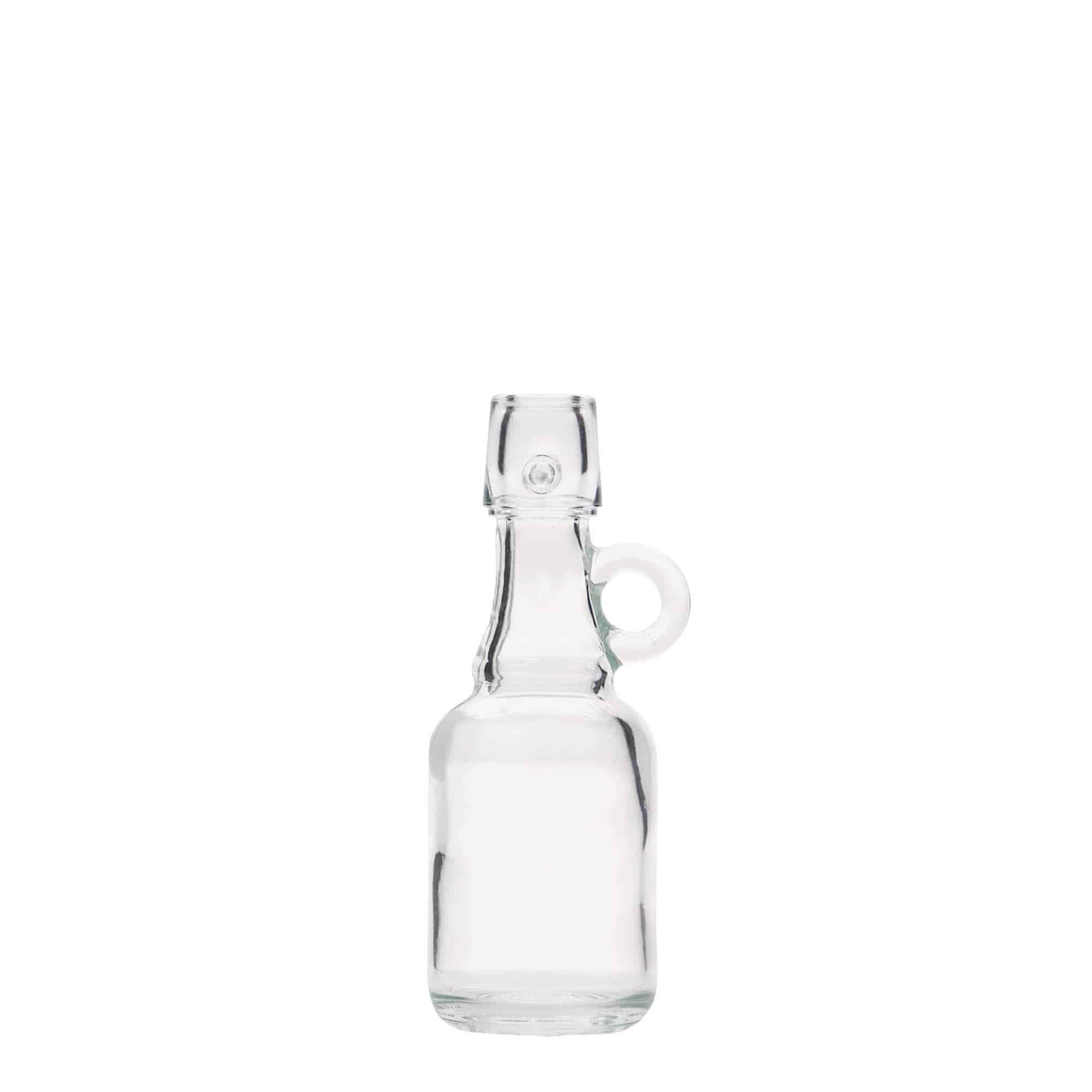 Bottiglia di vetro da 40 ml 'Santos', bocca: chiusura a leva Bottiglia di vetro da 40 ml 'Santos', bocca: chiusura a leva
