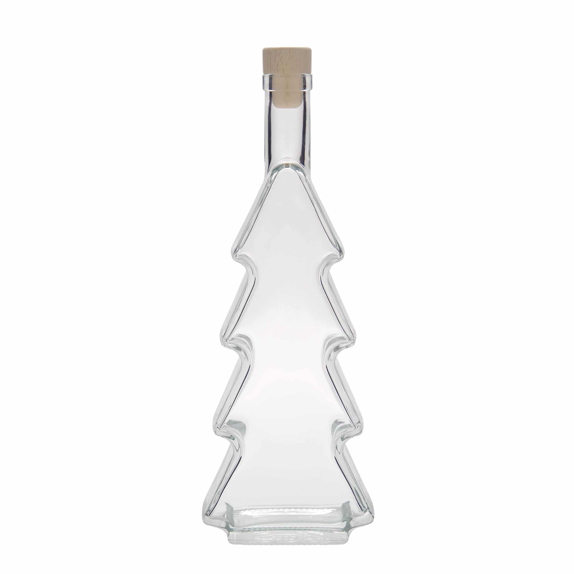 500 ml Bottiglia di vetro 'Abete', imboccatura: fascetta