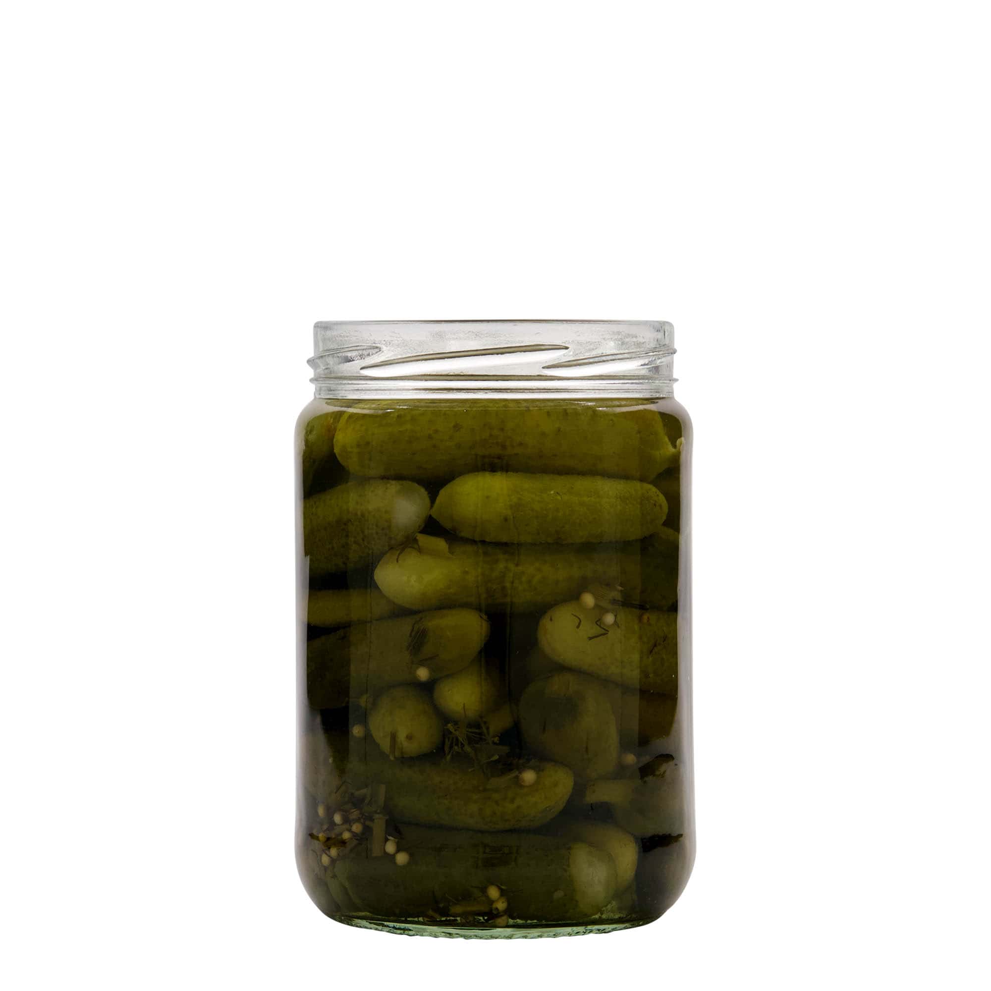 580 ml barattolo di vetro, apertura: Twist-Off (TO 82)