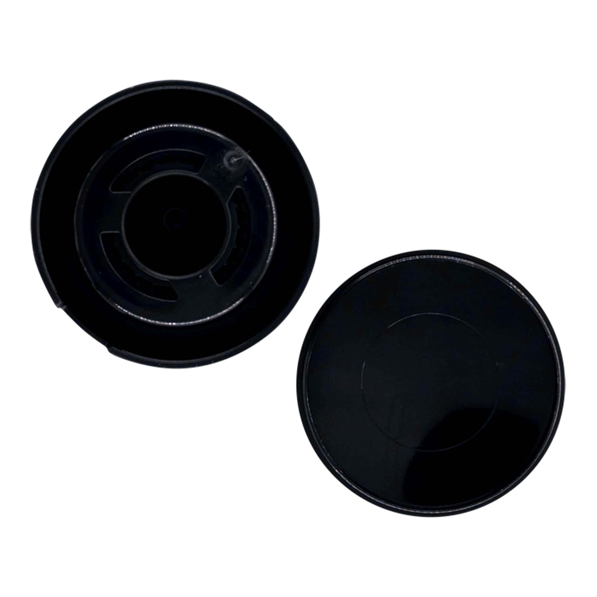 Tappo macina pepe, sale e spezie, plastica PP, nero, per imboccatura: GPI 38/400