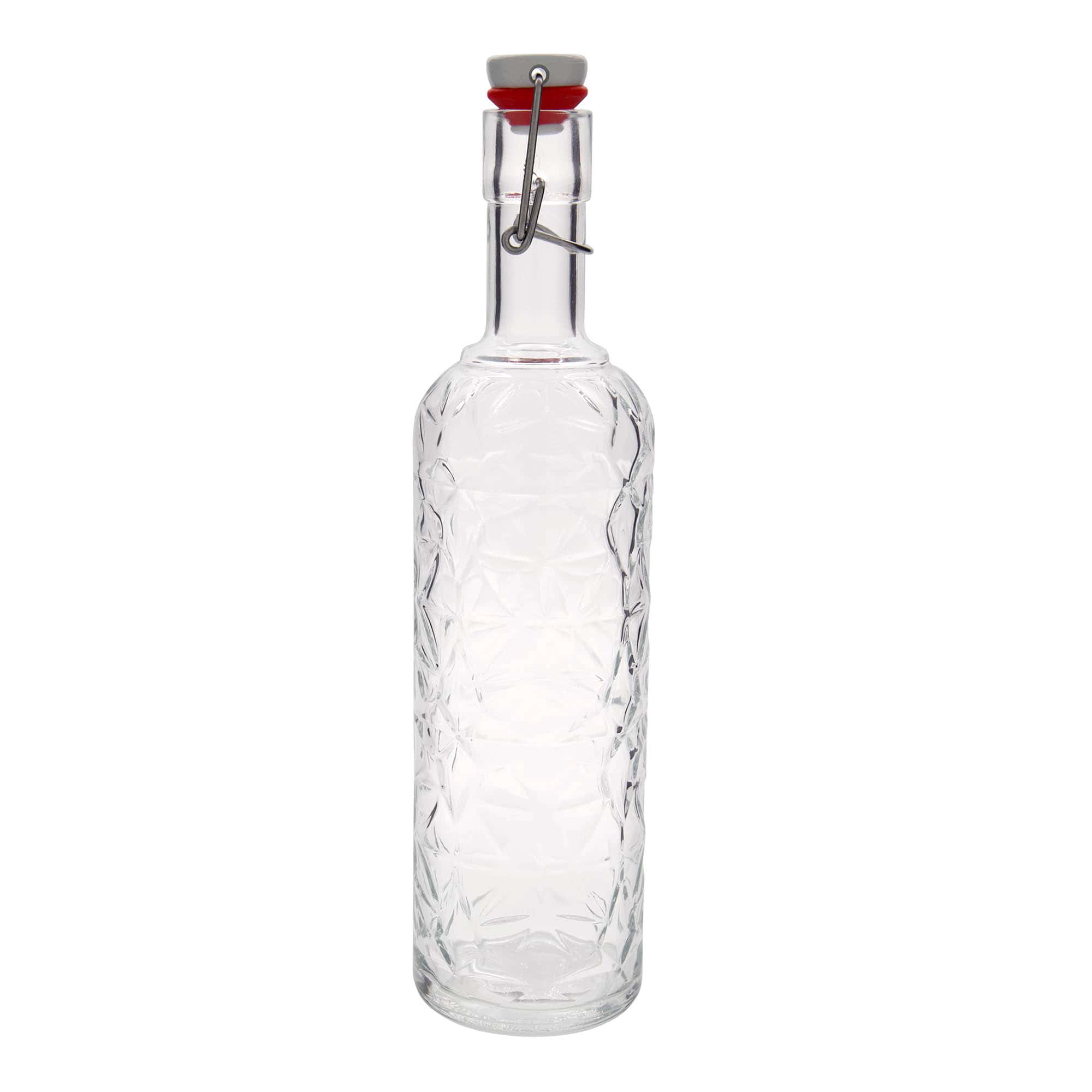 Bottiglia di vetro da 1.000 ml 'Oriente', bocca: chiusura a leva Bottiglia di vetro da 1.000 ml 'Oriente', bocca: chiusura a leva