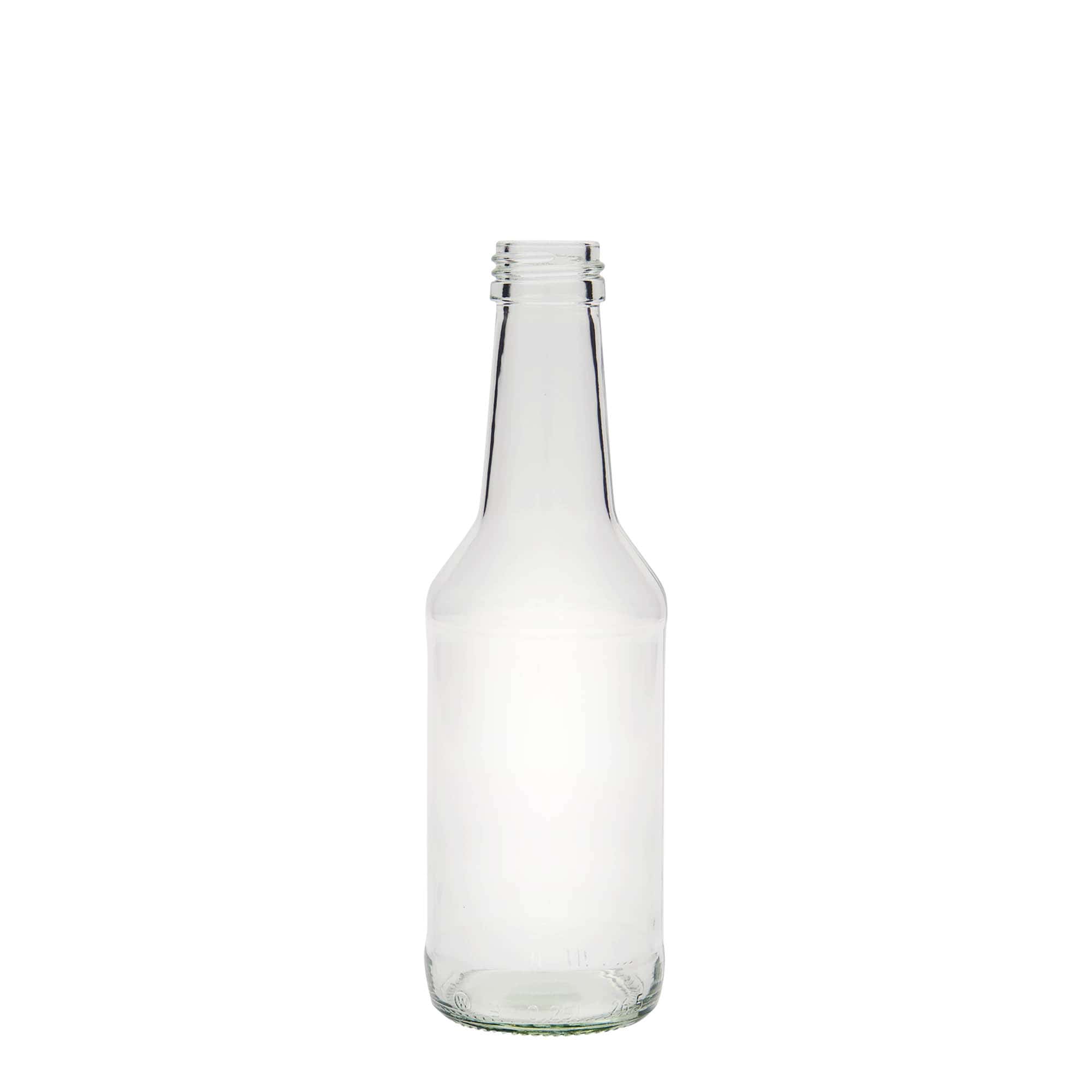 Bottiglia di vetro da 250 ml 'Nils', bocca: PP 28