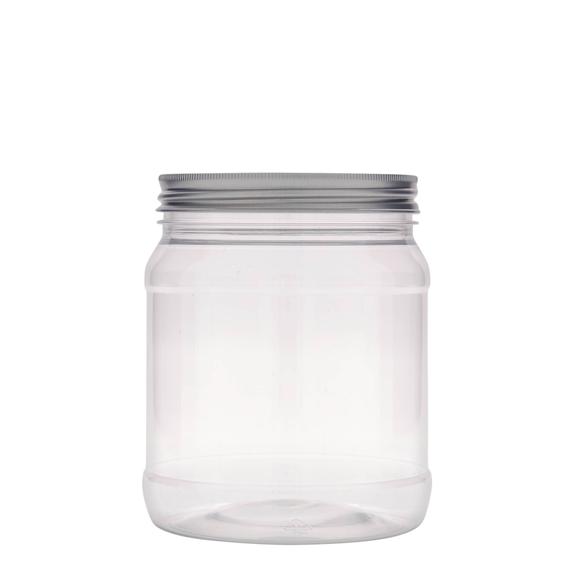 1.000 ml barattolo in PET 'Lulu', plastica, bocca: 100/400