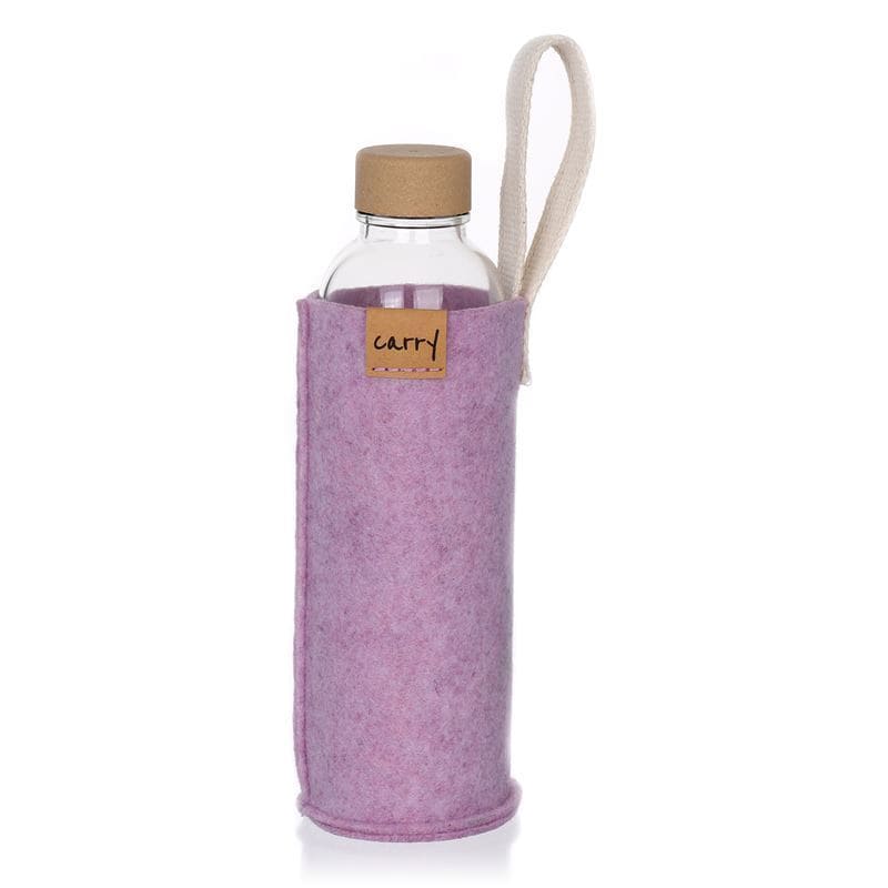 Custodia borraccia 'CARRY Sleeve', tessuto, magnolia
