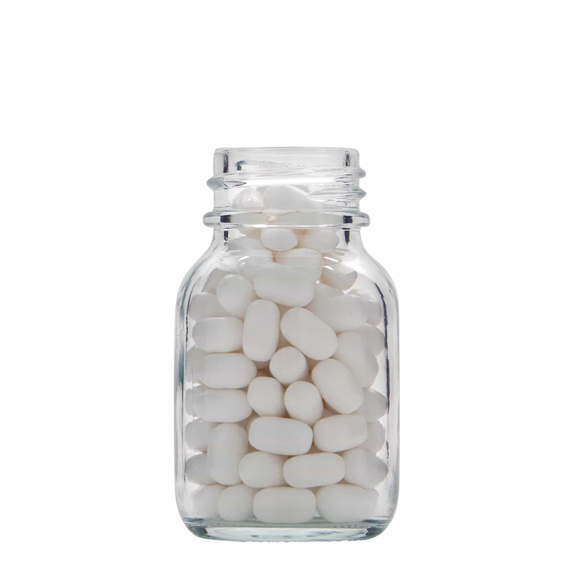 50 ml Vetro a collo largo, bocca: DIN 32