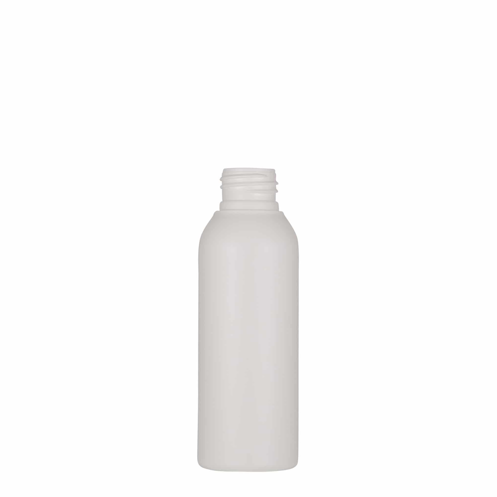 Bottiglia in plastica da 100 ml 'Tuffy', HDPE, bianca, bocca: 24/410 Bottiglia in plastica da 100 ml 'Tuffy', HDPE, bianca, bocca: 24/410