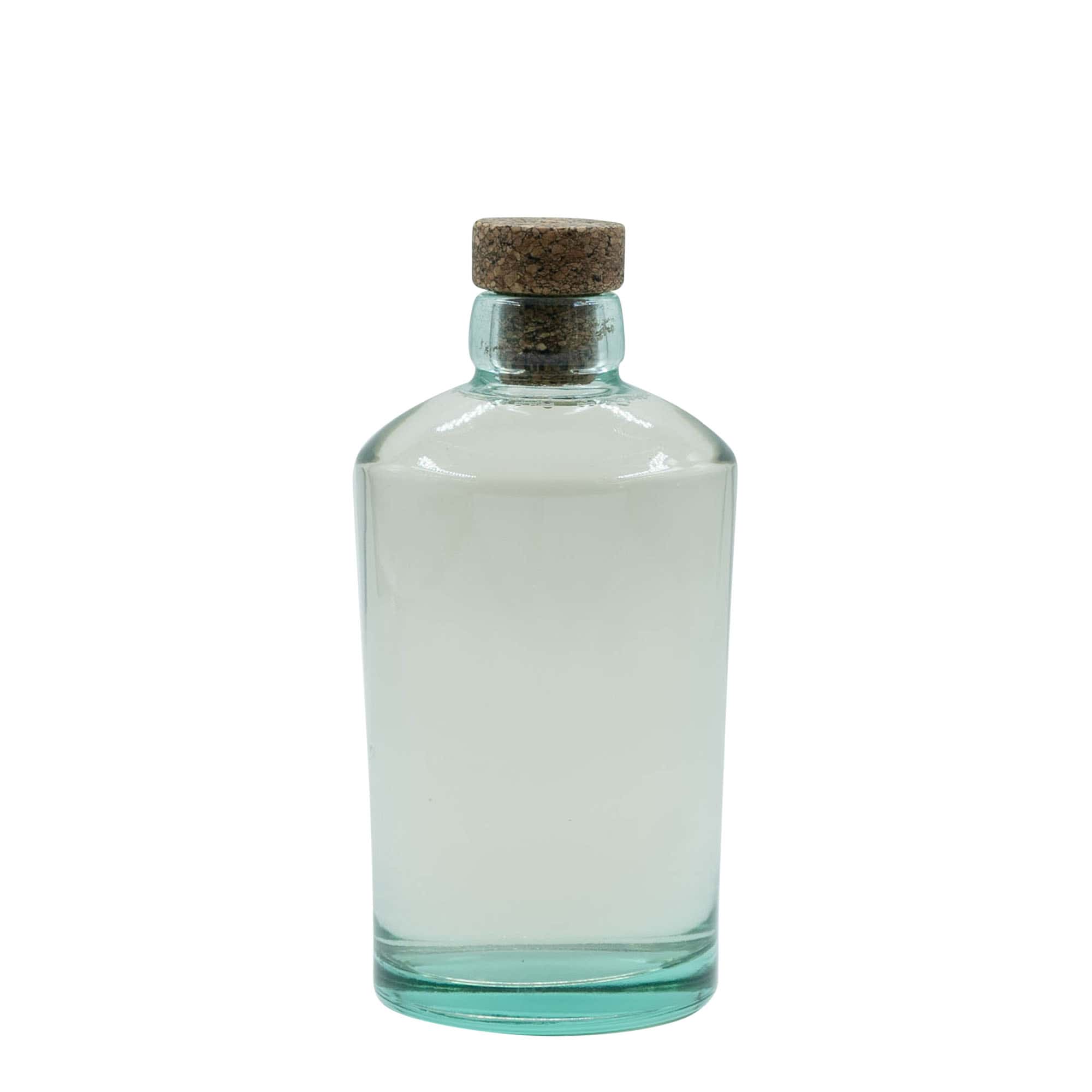 500 ml Bottiglia di vetro 'Barrel', imboccatura: fascetta