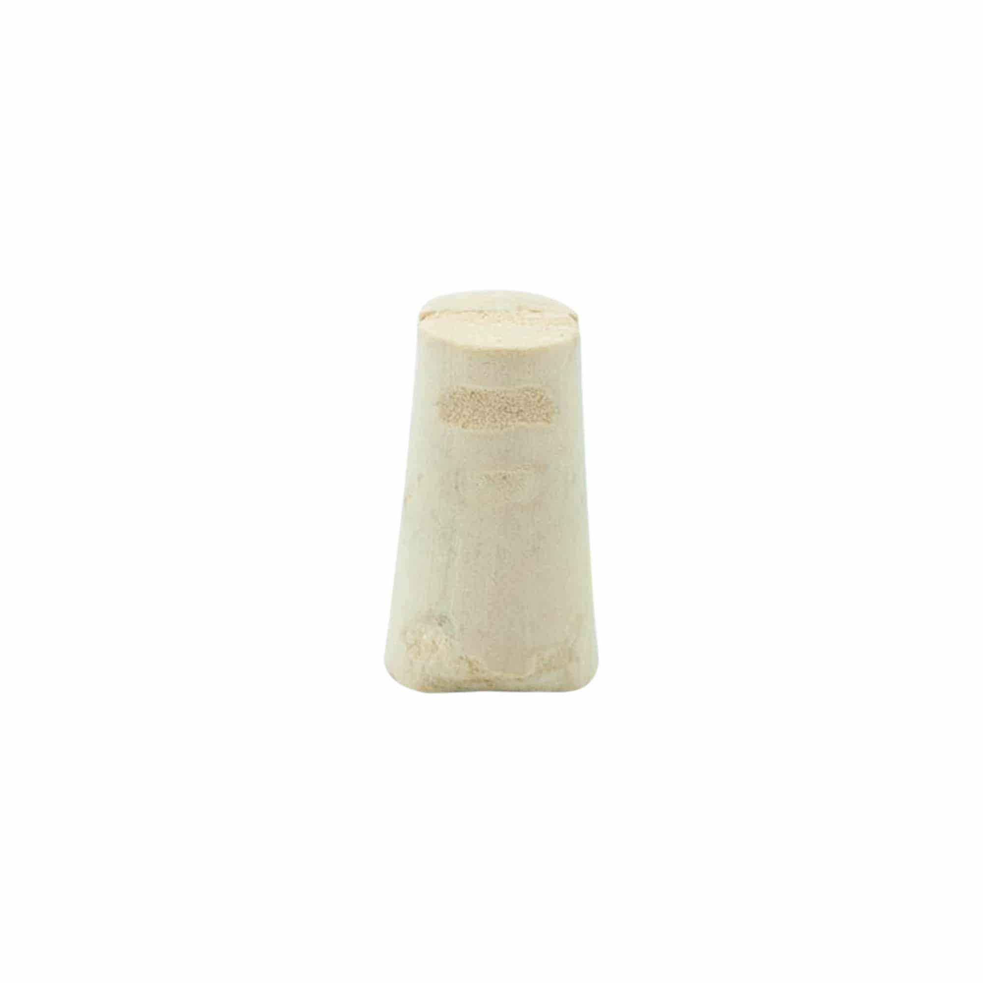 Tappo a punta 9-12 x 22, sughero naturale, sbiancato, per bocca: sughero