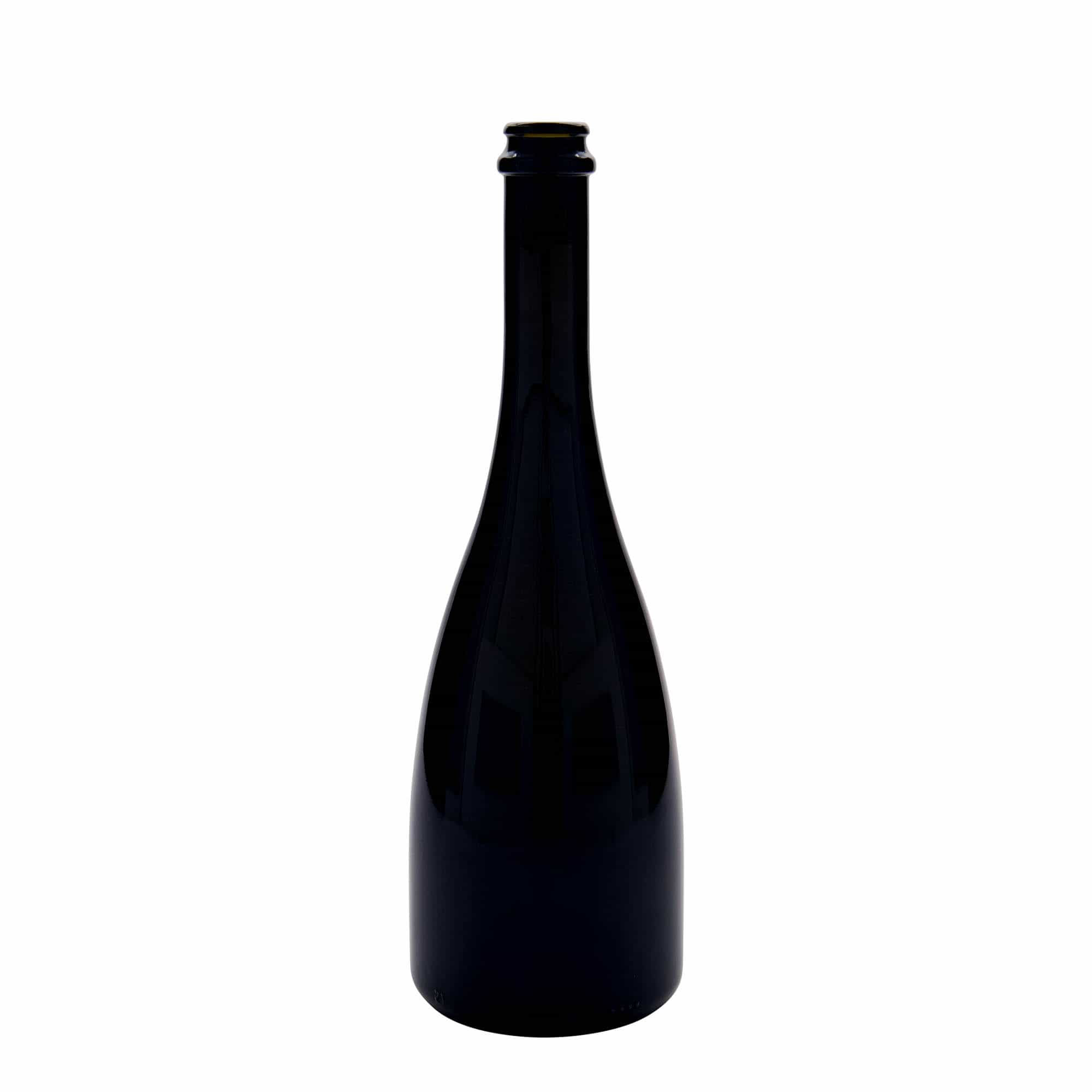 750 ml Bottiglia birra/spumante 'Tosca', vetro, verde antico, imboccatura: tappo a corona 750 ml Bottiglia birra/spumante 'Tosca', vetro, verde antico, imboccatura: tappo a corona