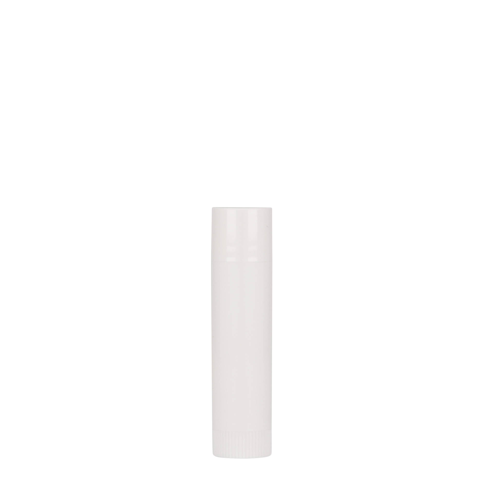 6 ml astuccio per rossetto, plastica PP, bianco