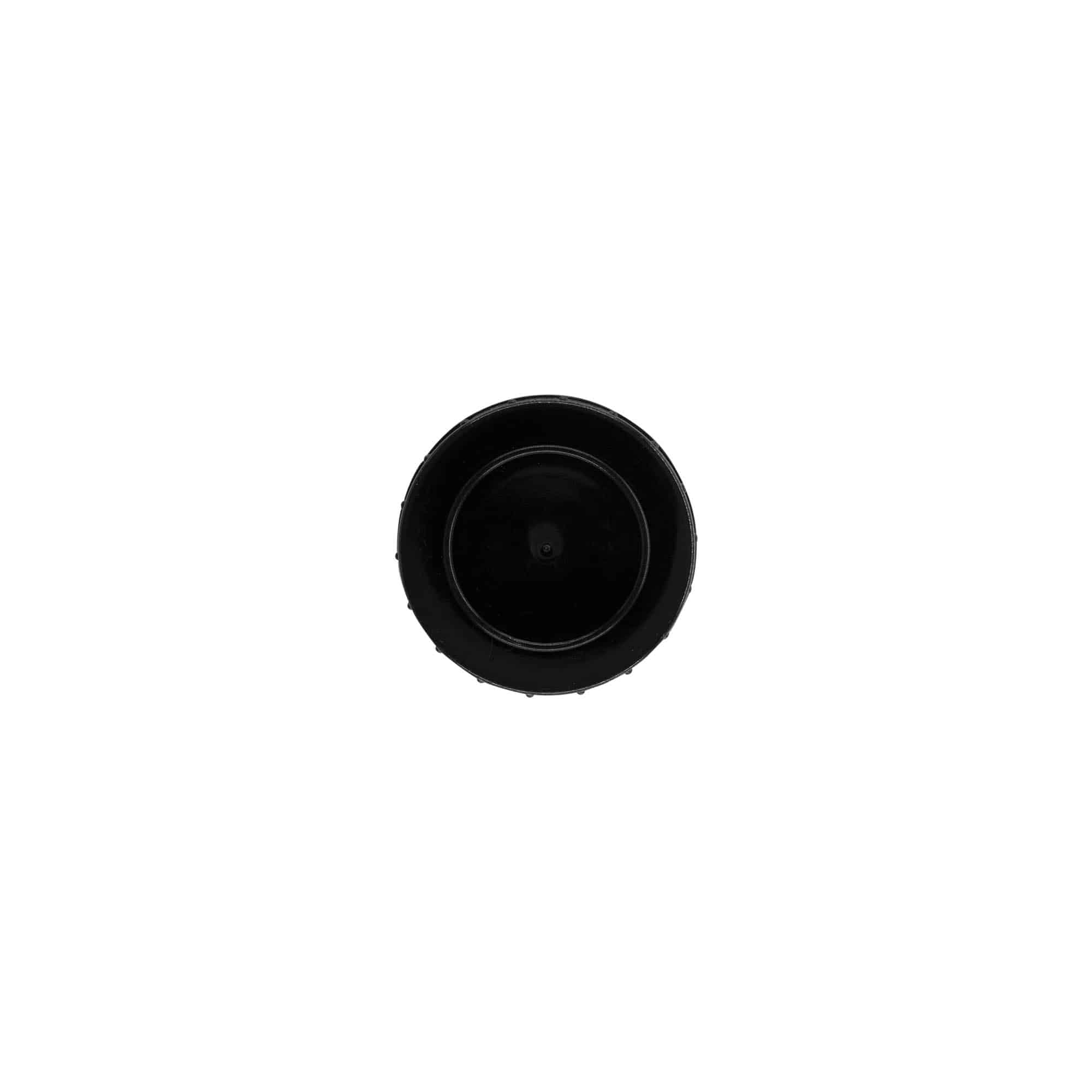 Tappo a vite, plastica PP, nero, per bocca: DIN 40 Tappo a vite, plastica PP, nero, per bocca: DIN 40