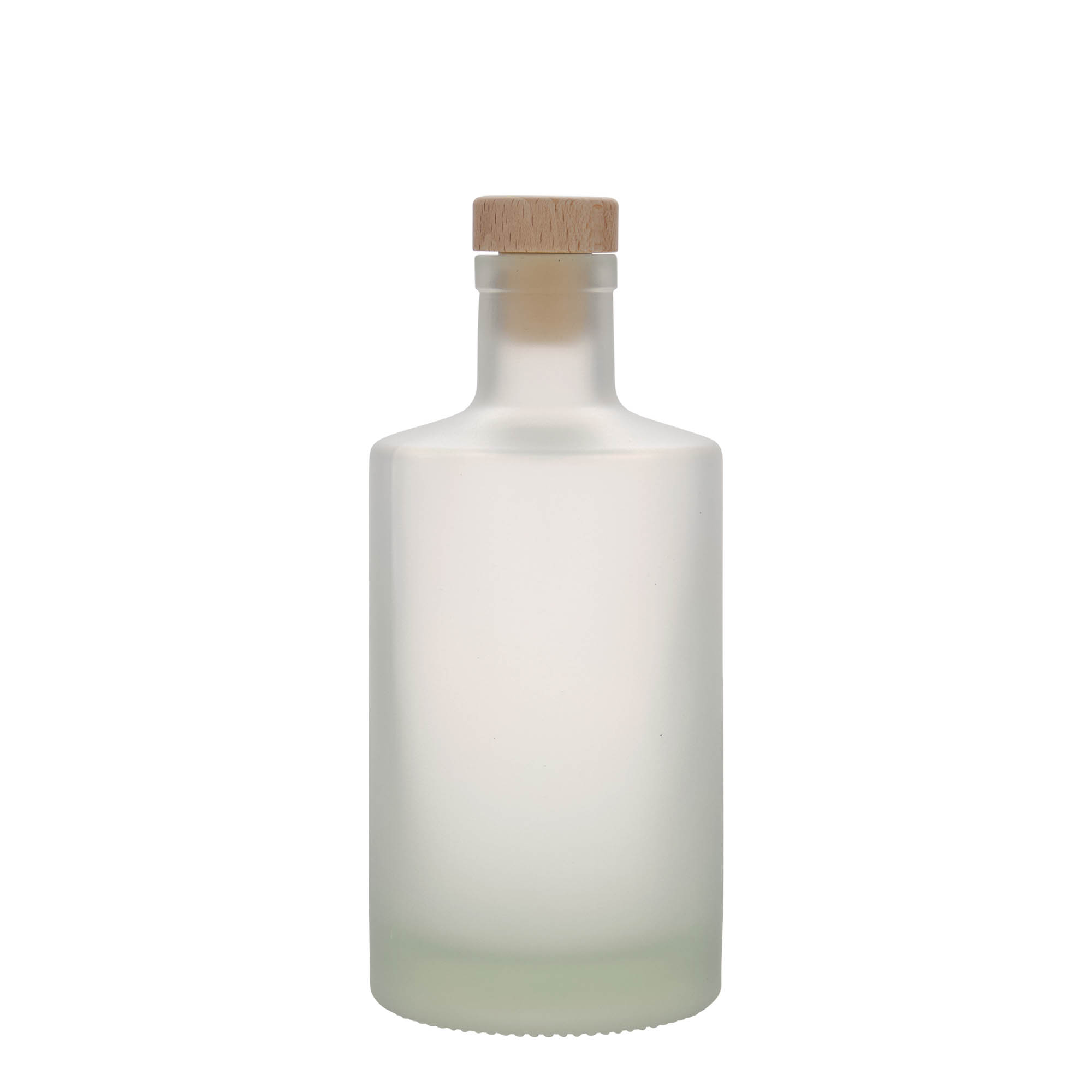 Bottiglia di vetro da 500 ml 'Caroline', ghiacciata, bocca: sughero