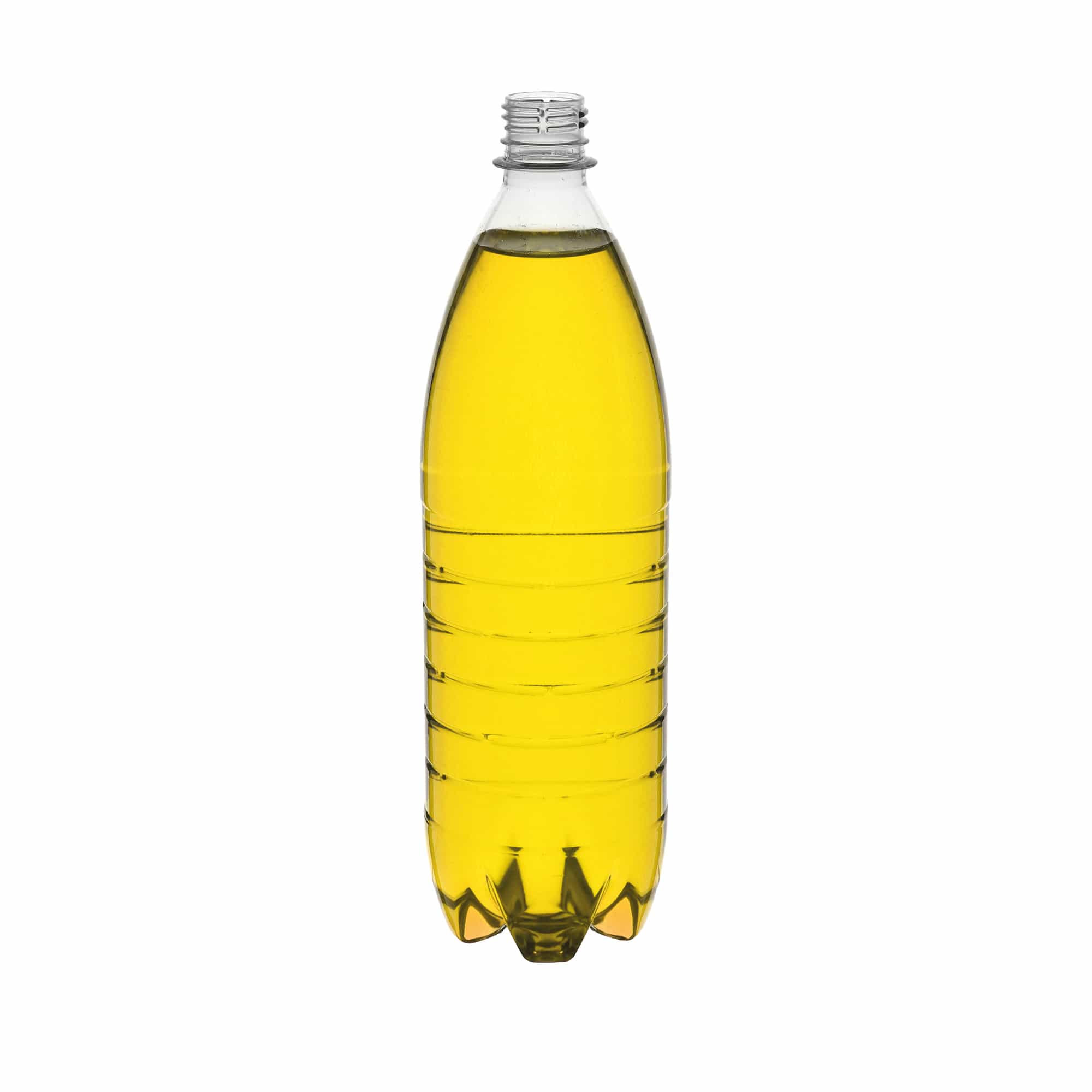 Bottiglia PET universale 1000 ml, plastica, bocca: PCO28