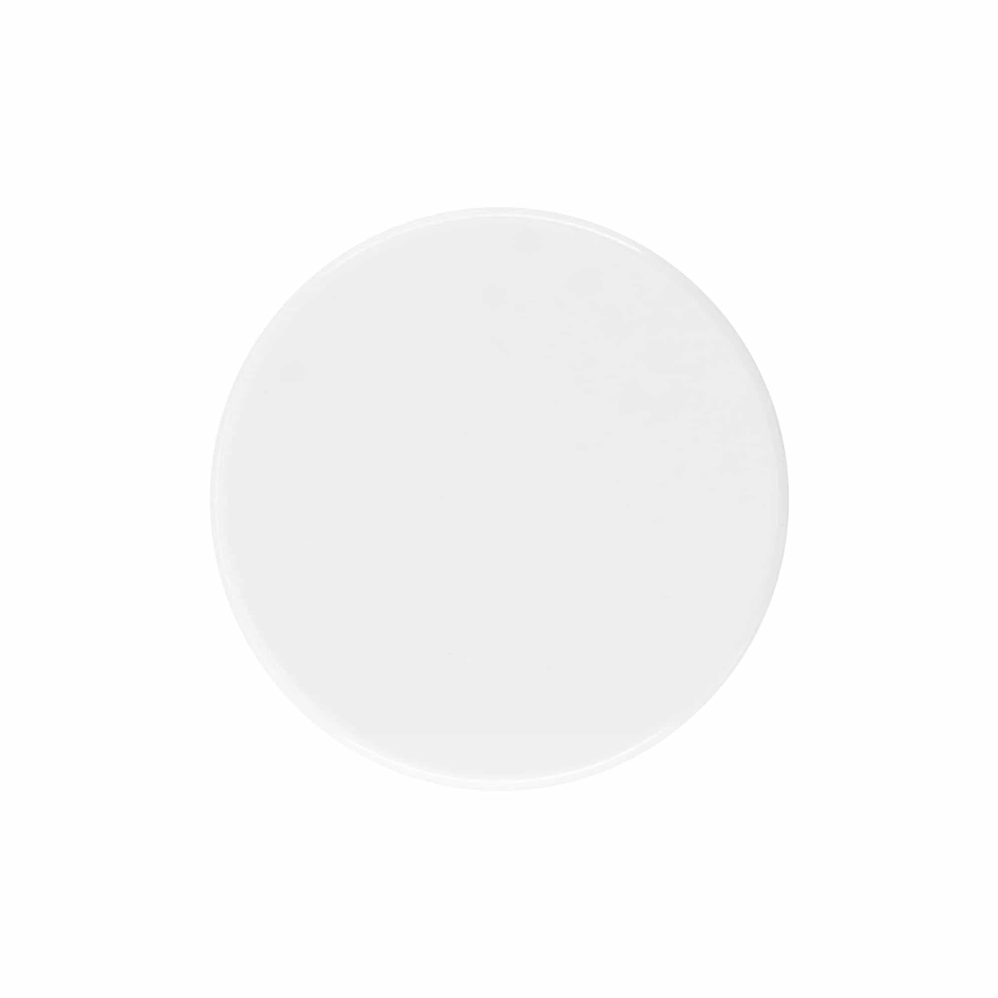 Tappo a vite per 50 ml 'Beauty', plastica HPM, bianco