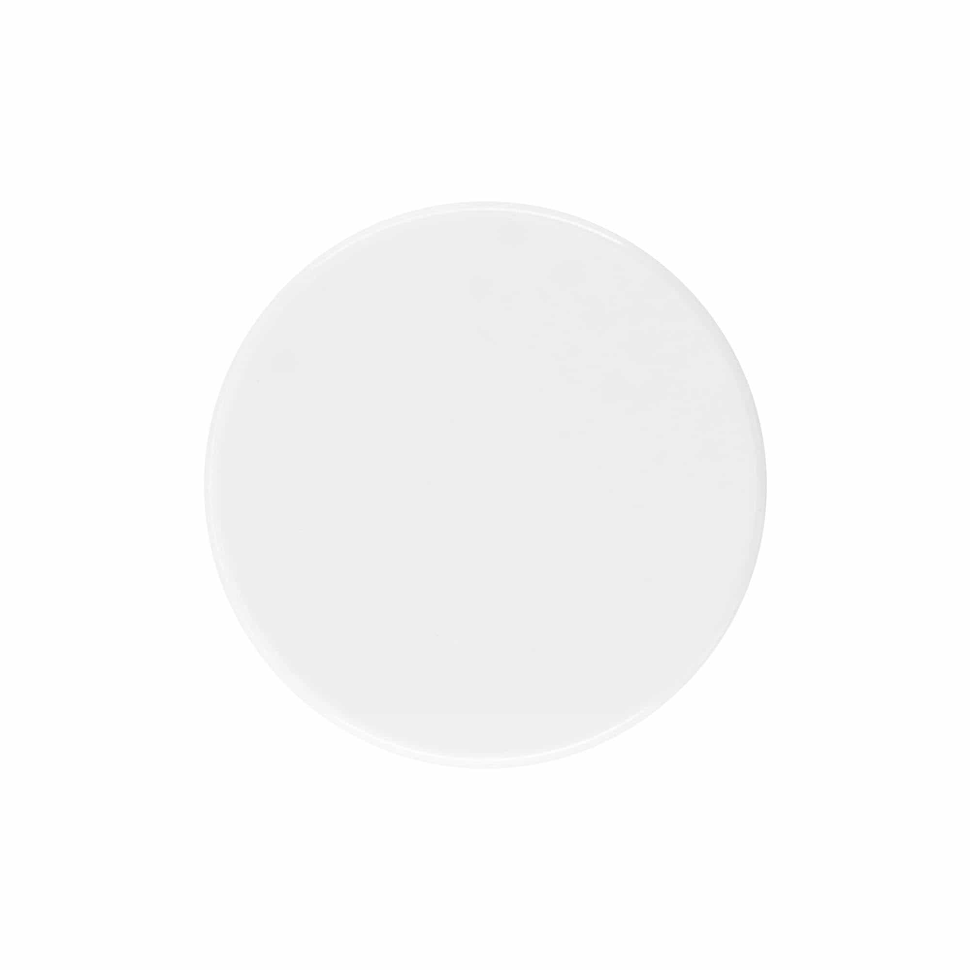 Tappo a vite per 50 ml 'Beauty', plastica HPM, bianco