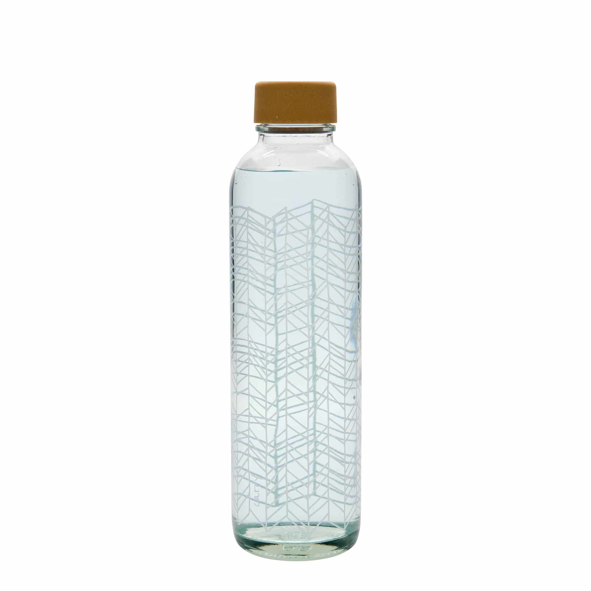 Borraccia da 700 ml CARRY Bottle 'Structure of Life', bocca: chiusura a vite