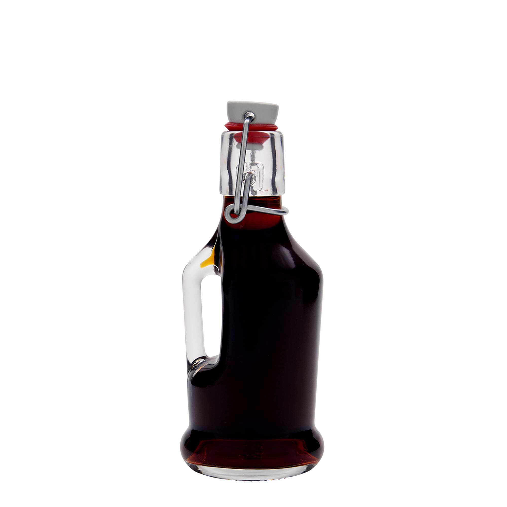 Bottiglia di vetro da 200 ml 'Classica', bocca: chiusura a leva