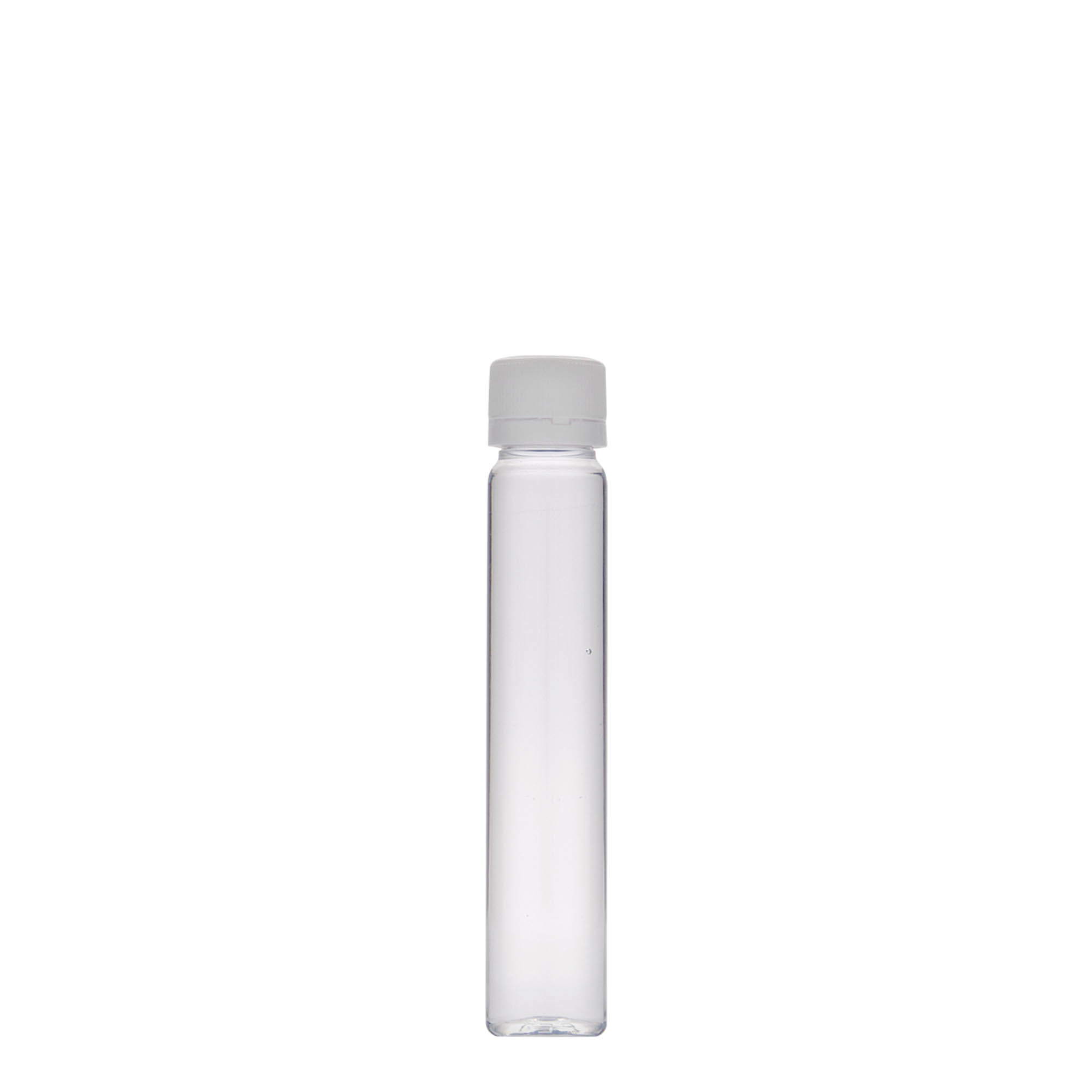 25 ml provetta in PET, plastica, bocca: chiusura a vite