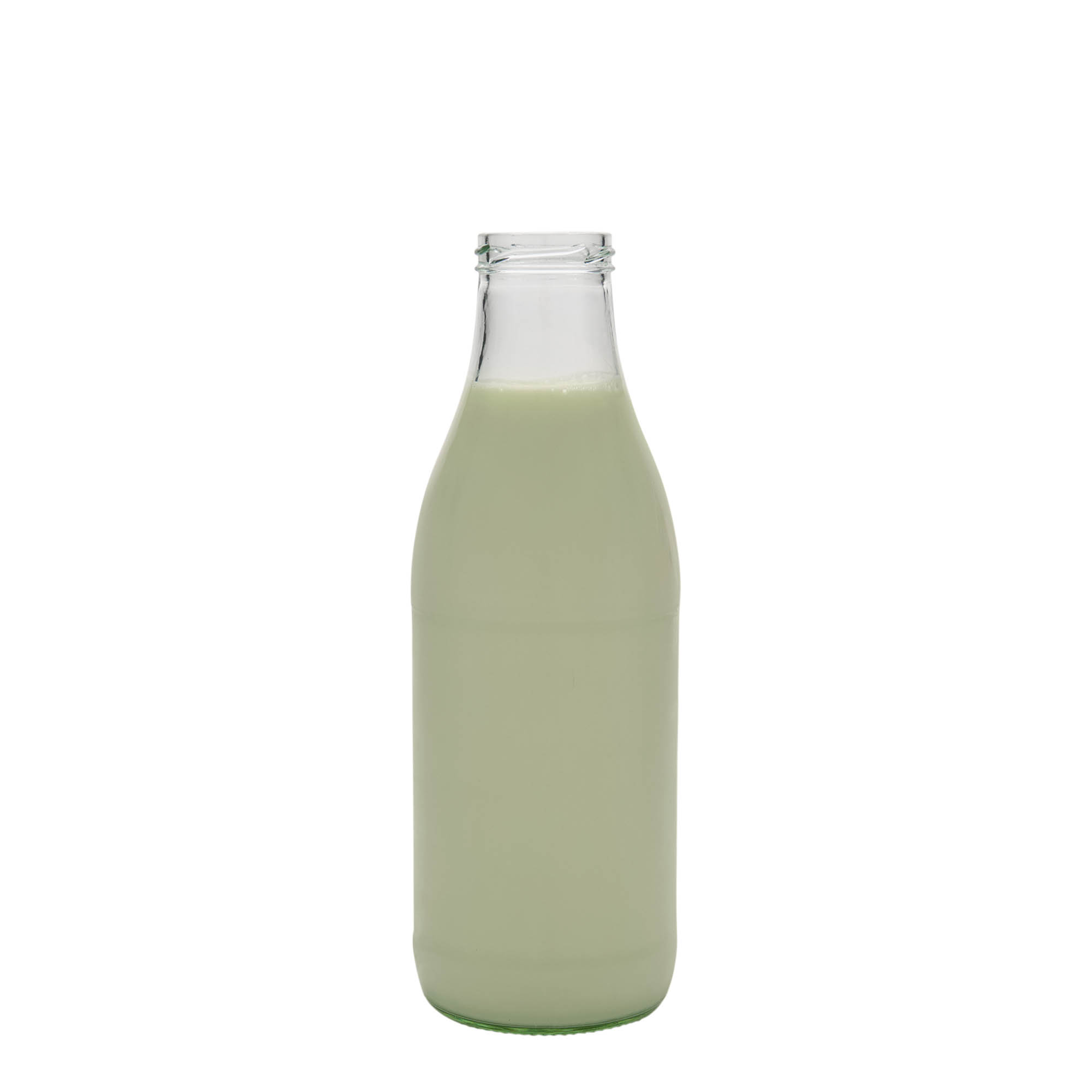 Bottiglia a collo largo Lorenzo da 1.000 ml, apertura: Twist-Off (TO 48)