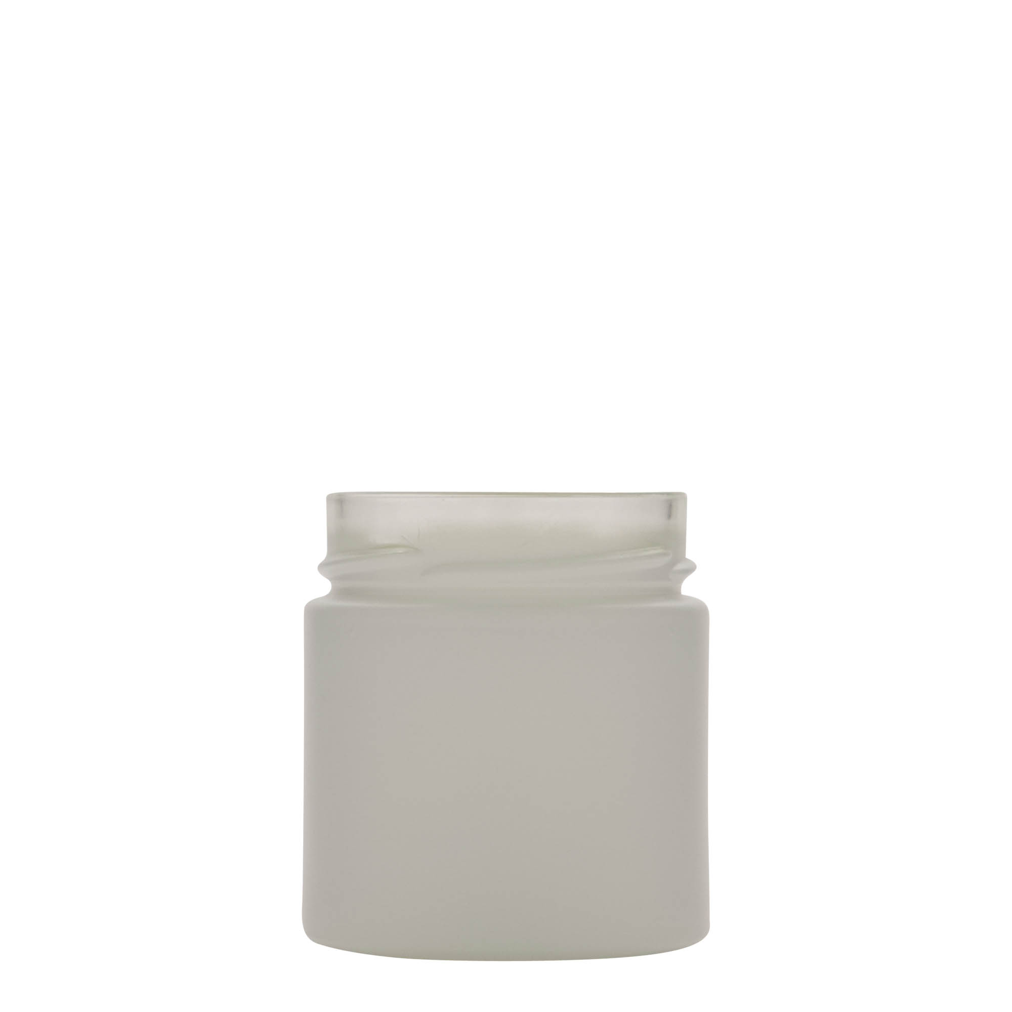 220 ml Vetro rotondo 'Aurora', bianco, bocca: Deep-Twist-Off (DTO 66) 220 ml Vetro rotondo 'Aurora', bianco, bocca: Deep-Twist-Off (DTO 66)