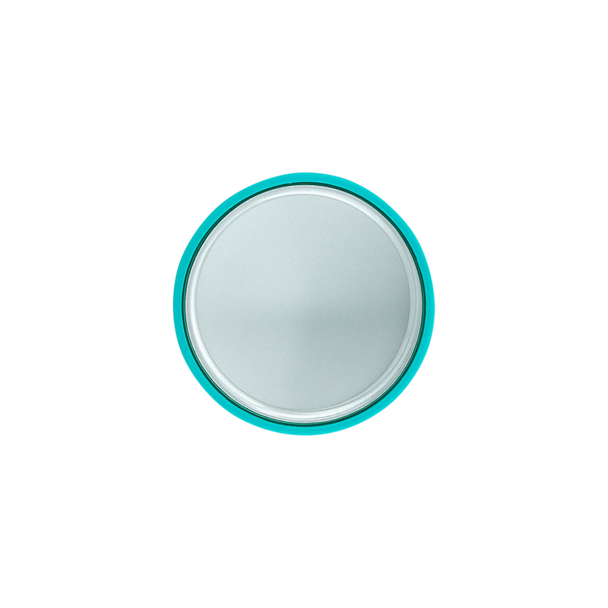 Tappo a vite, plastica ABS, turchese, per imboccatura: GPI 33/400