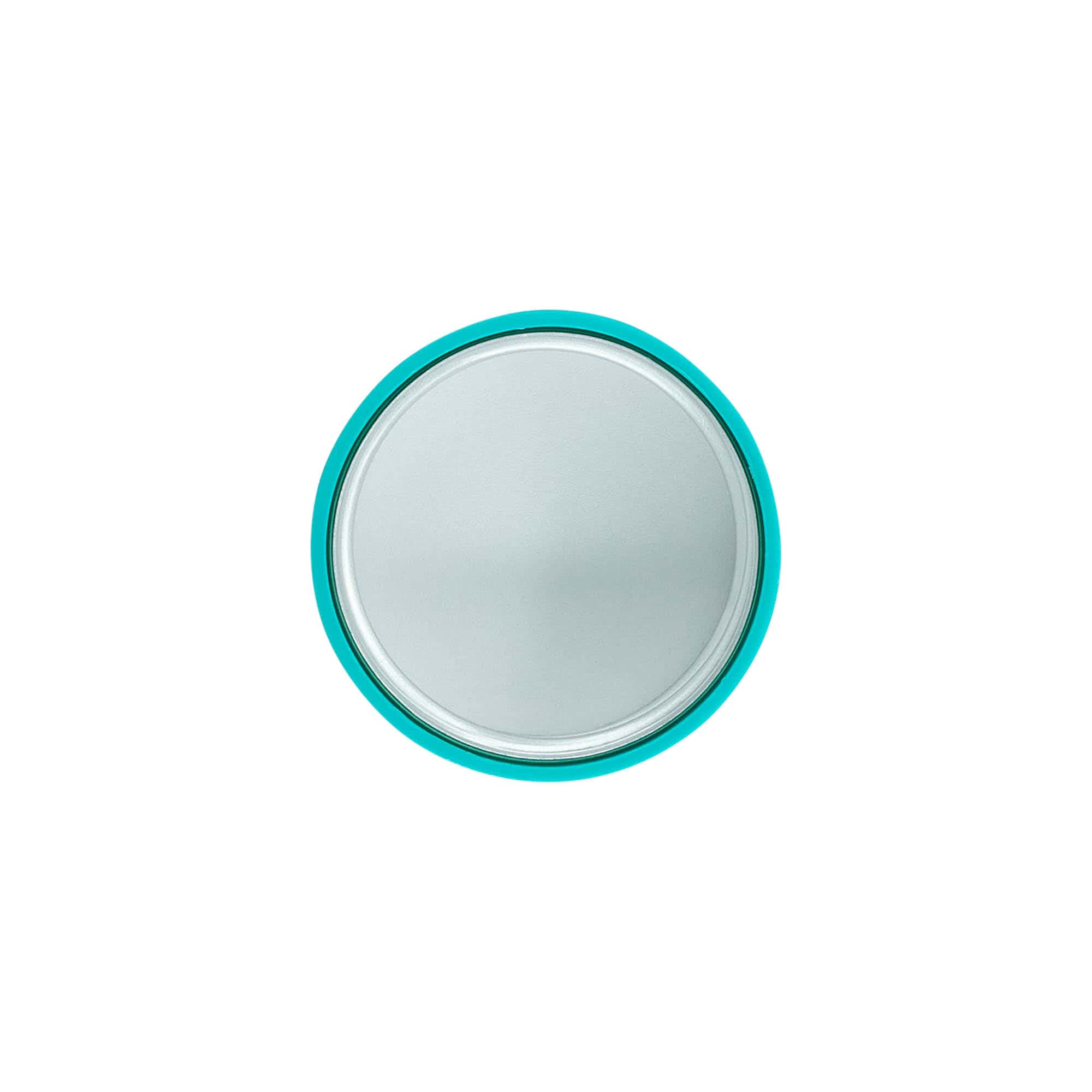 Tappo a vite, plastica ABS, turchese, per bocca: GPI 33/400 Tappo a vite, plastica ABS, turchese, per bocca: GPI 33/400